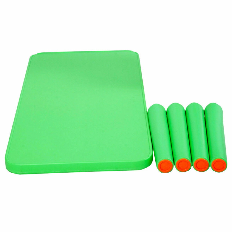Hivvago Kids Portable Plastic Activity Table For Home And School