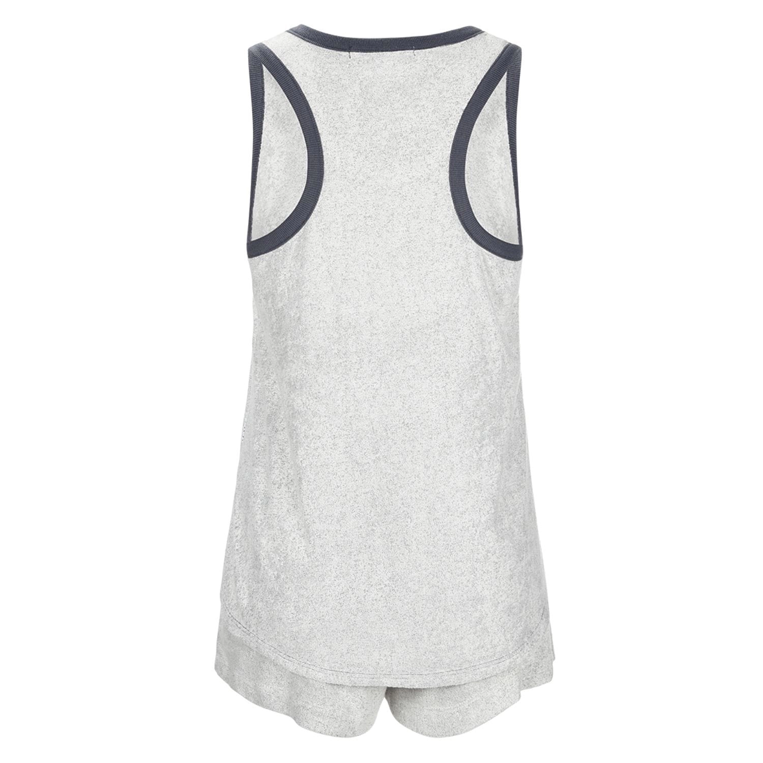 MeMoi Women's Spa Terry Bamboo Blend Racerback Top and Short Set