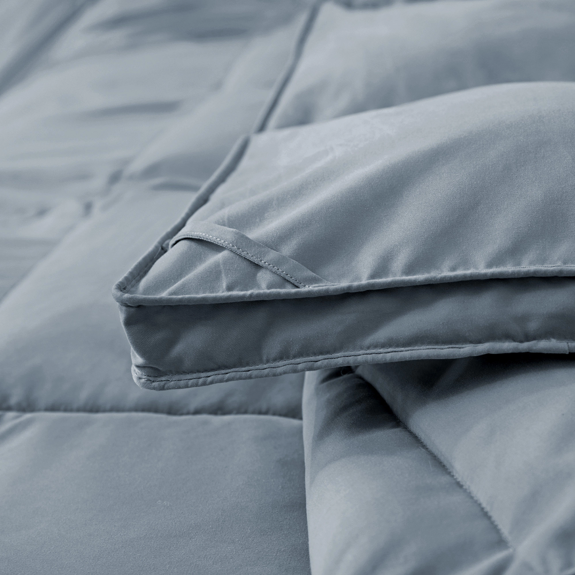 PEACENEST Premium Goose Feather Fiber Comforter All Season Plush Duvet Insert