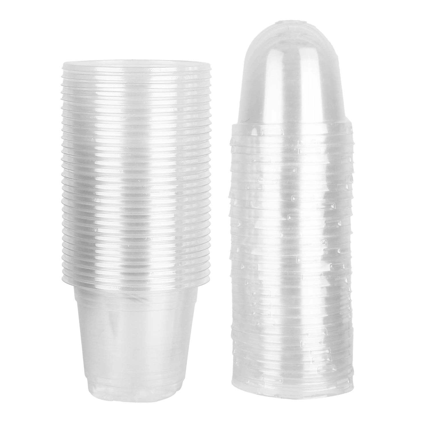 GBruno 30-Piece Clear Plant Nursery Pots With Domes