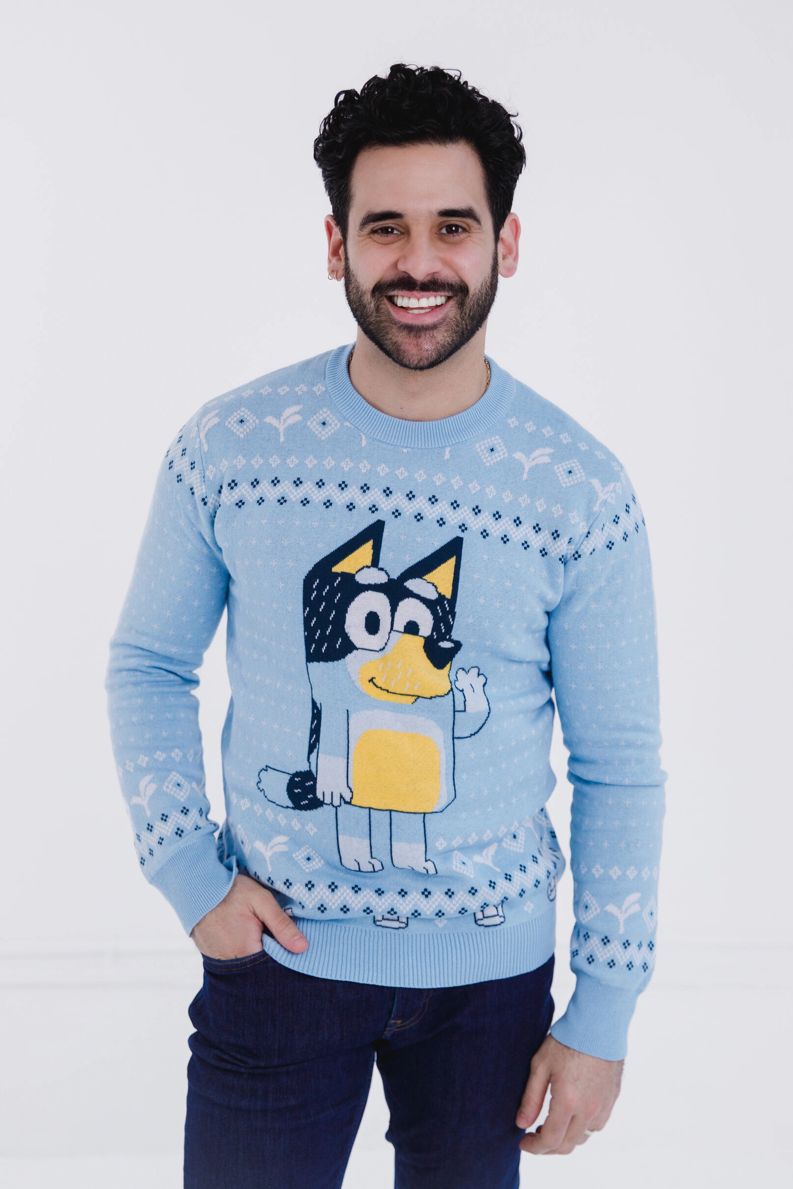 Bluey Matching Family Holiday Sweater