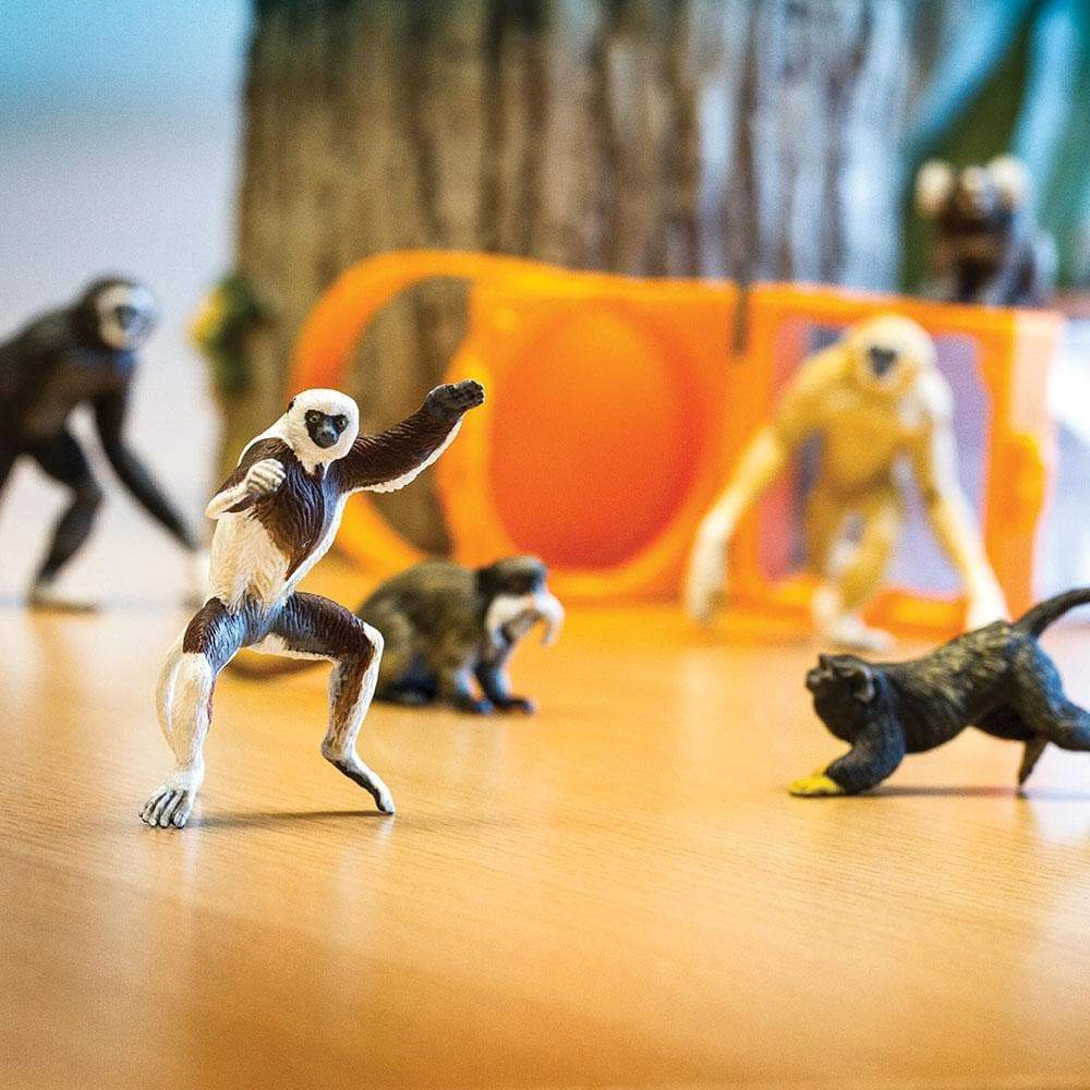 Safari Ltd. - Primates TOOB - contains 10 Mini Figurines
