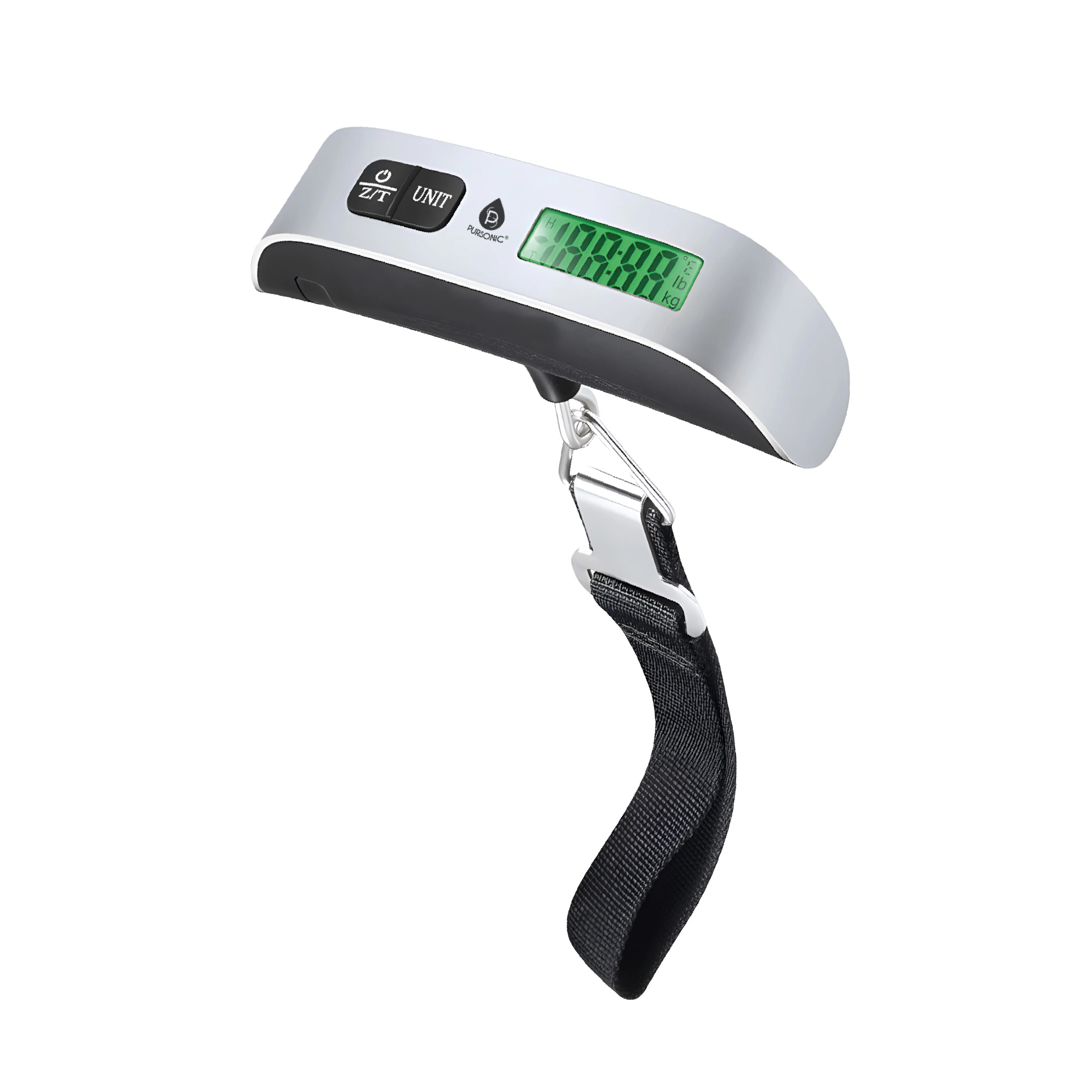 Pursonic Unisex Portable Travel Accessory: Electronic Luggage Scale