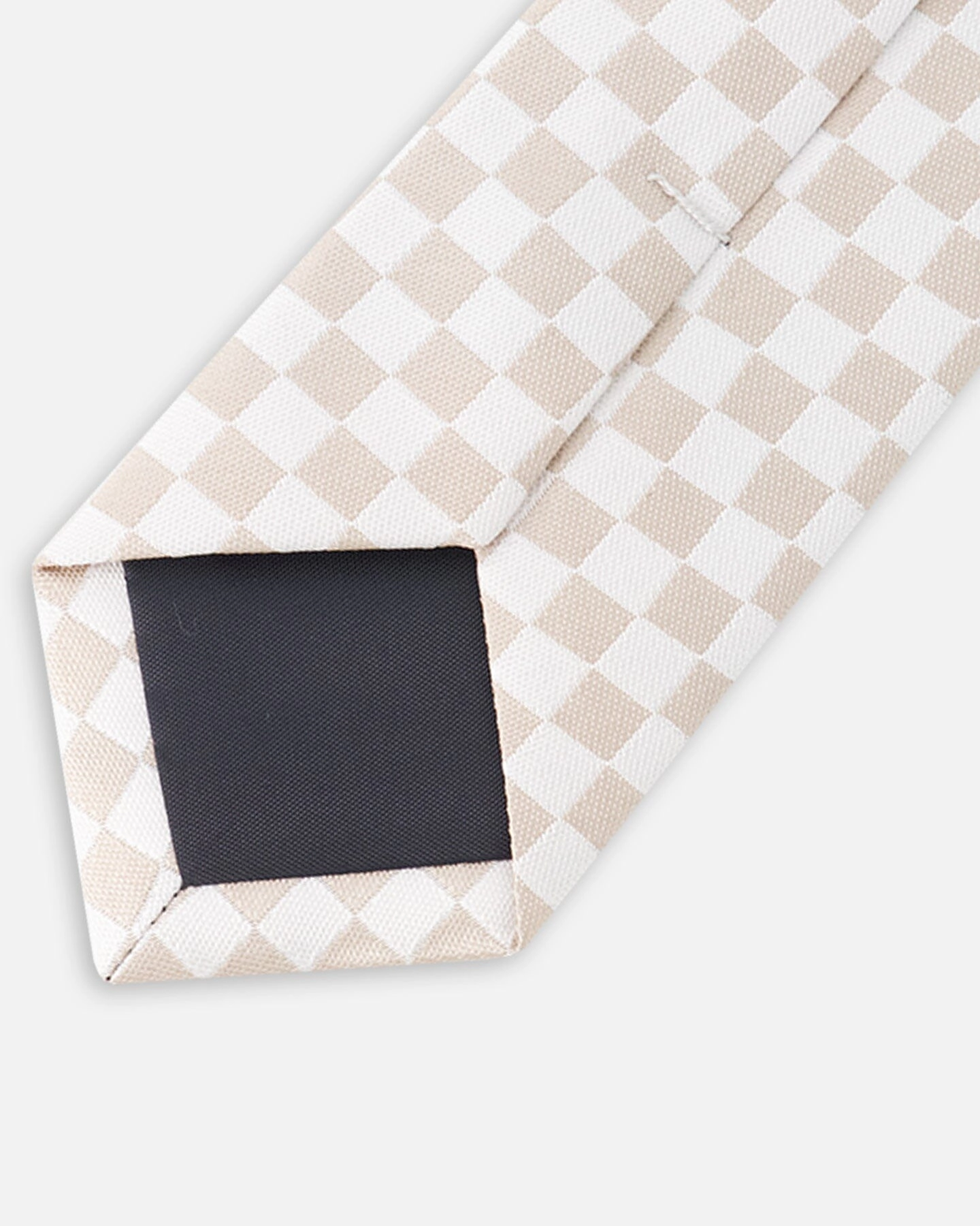 Deux par Deux Boys Neck Tie and Check - 7-12 Years