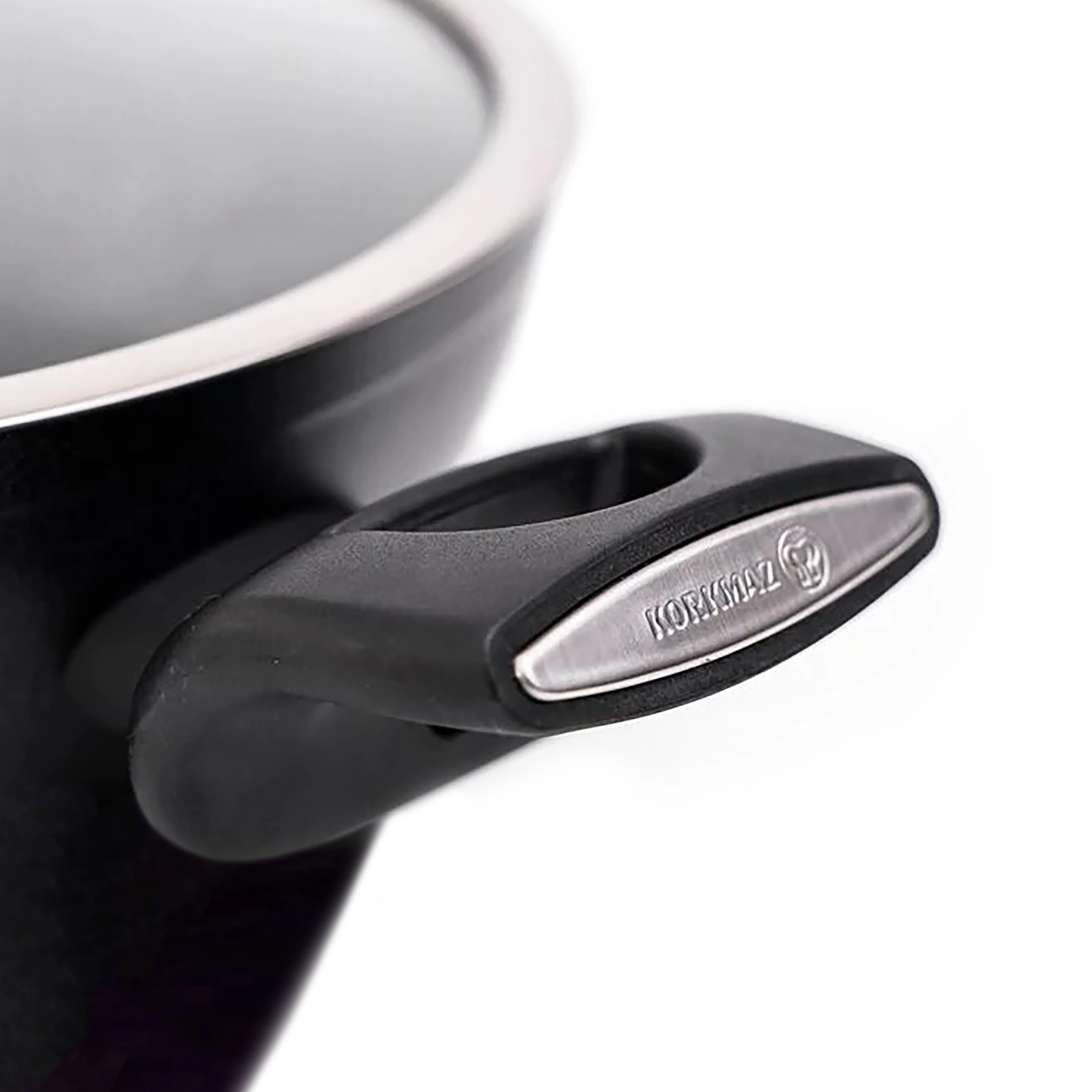Korkmaz Nora 2 Piece Liter Alumium Nonstick Casserole Dish with Lid