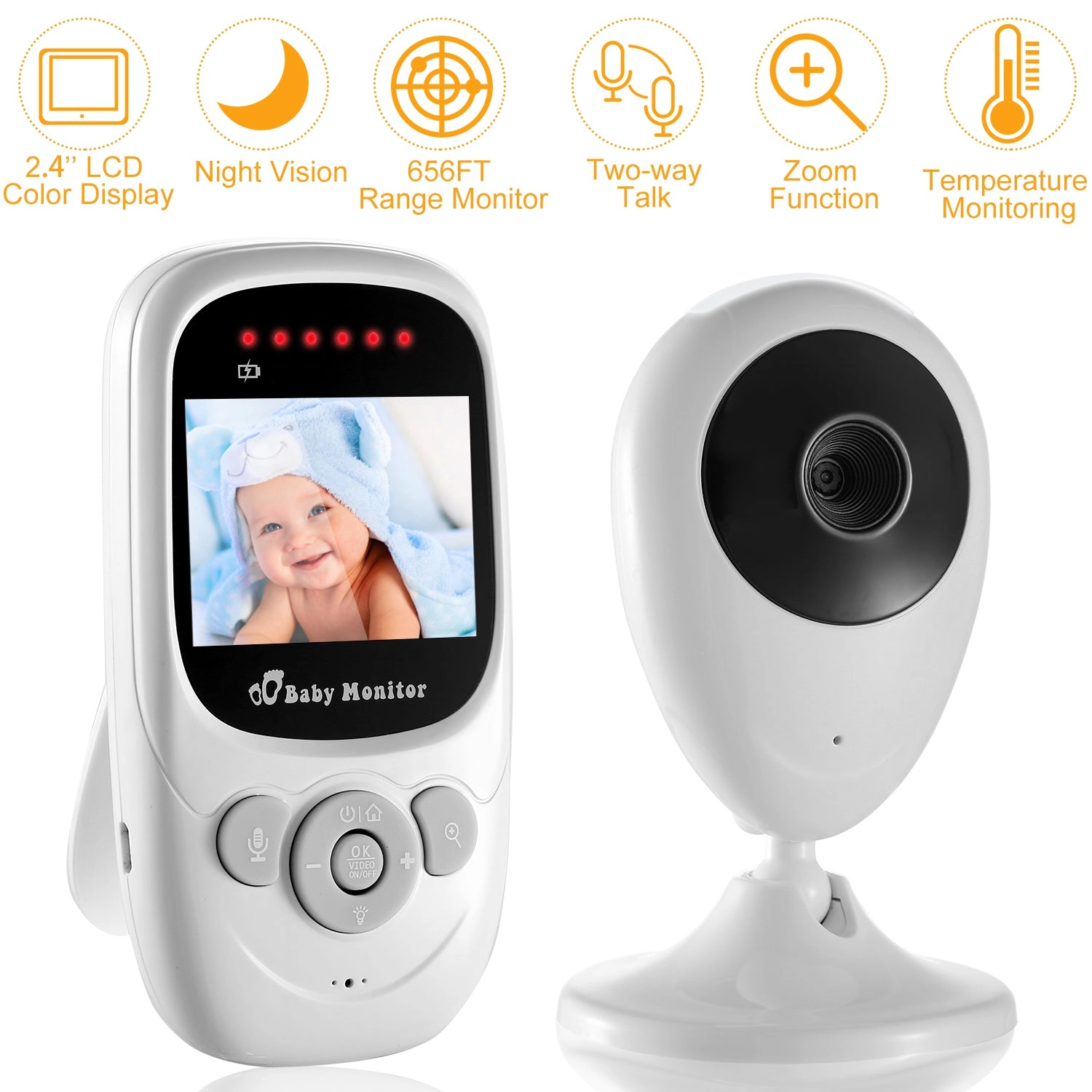 IMounTEK Unisex Wireless Video Baby Monitor
