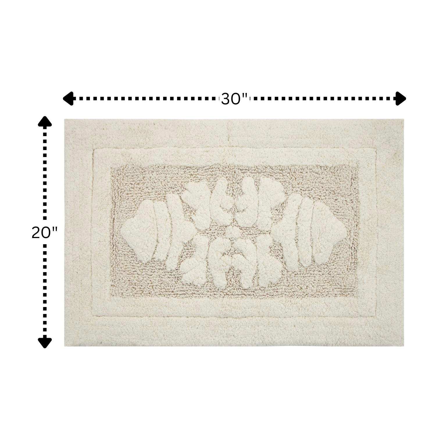 Knightsbridge Cipher 220 GSF Non Skid Back Bath Rug