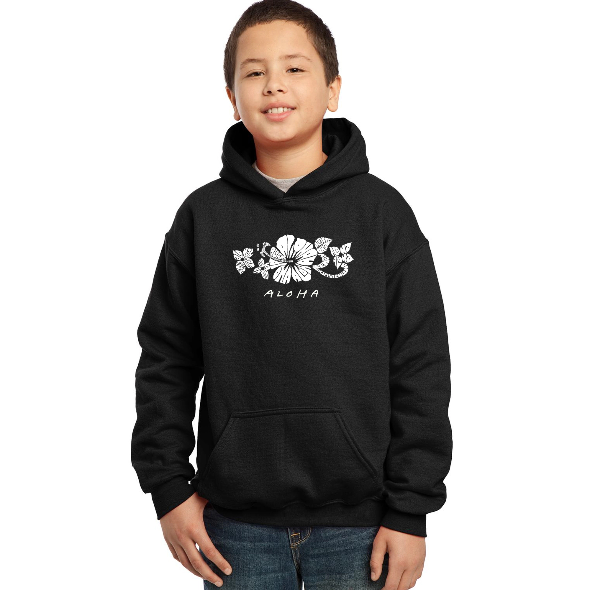 LA Pop Art Boy's Word Hoodie