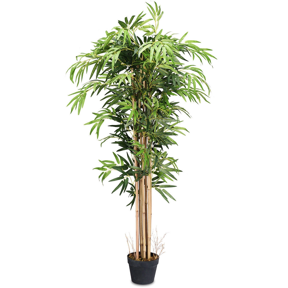 Slickblue Artificial Wicker Tree 60in Floor Standing Faux Plant Indoor Lobby Entryway