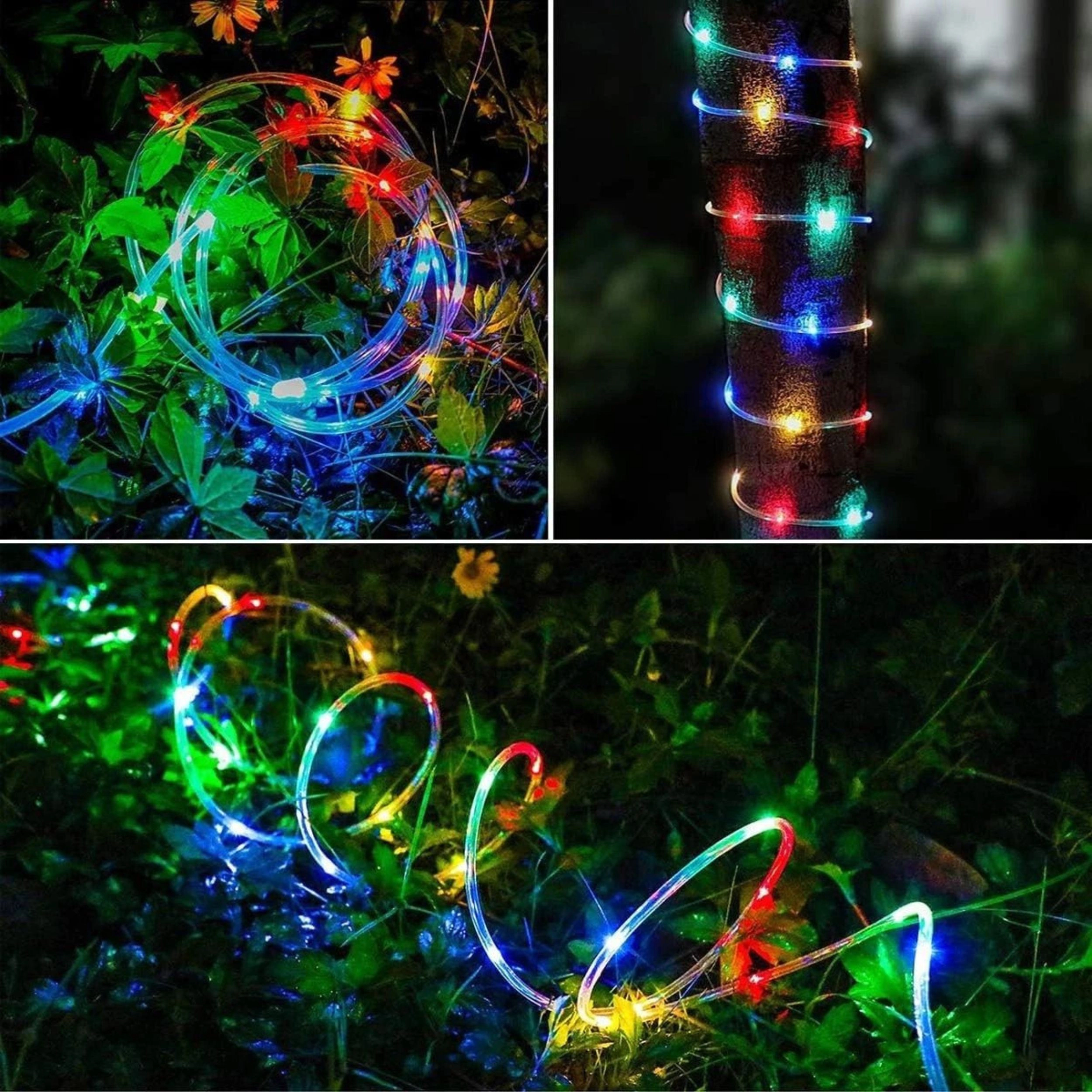 Home Collection 40 Ft 120 LED Battery Operated Fairy Rope String Lights