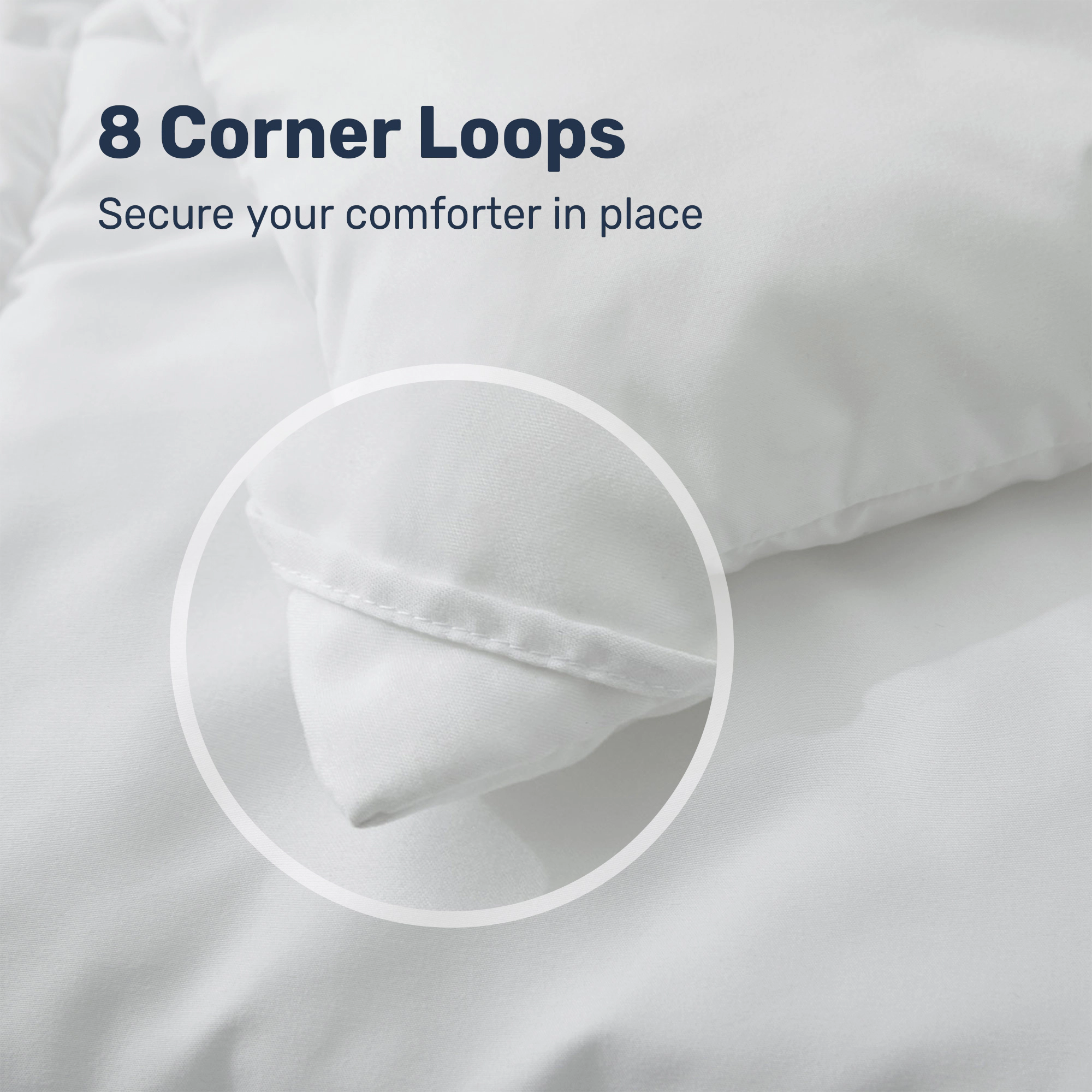 Unikome Summer Lightweight Down Alternative Duvet Comforter Insert