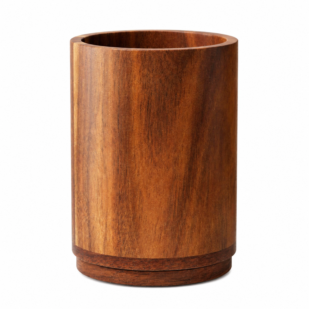 WZK 360 Rotating Wooden Kitchen Utensil Holder