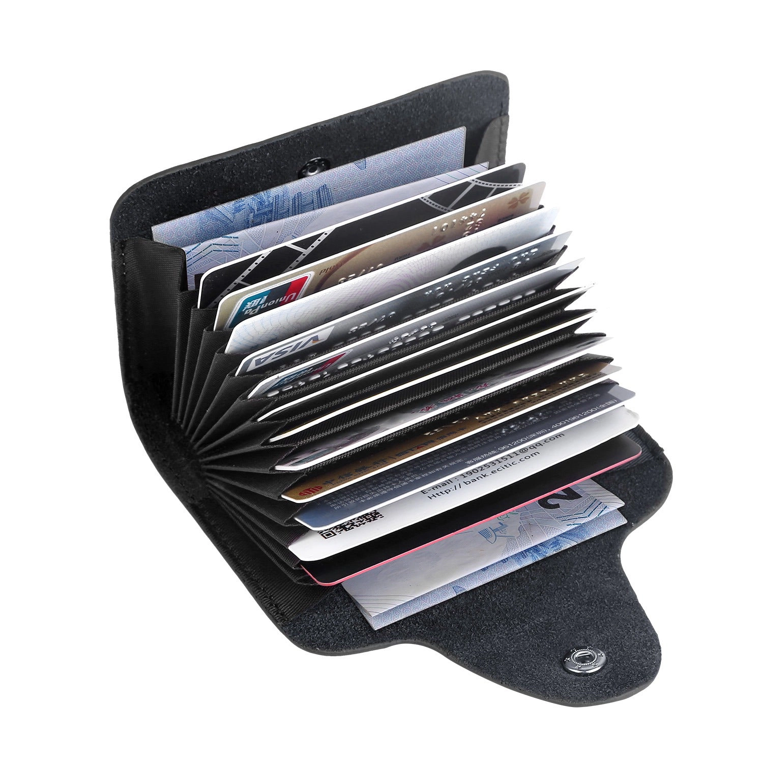 GBruno Accordion Credit Card Holder Wallet