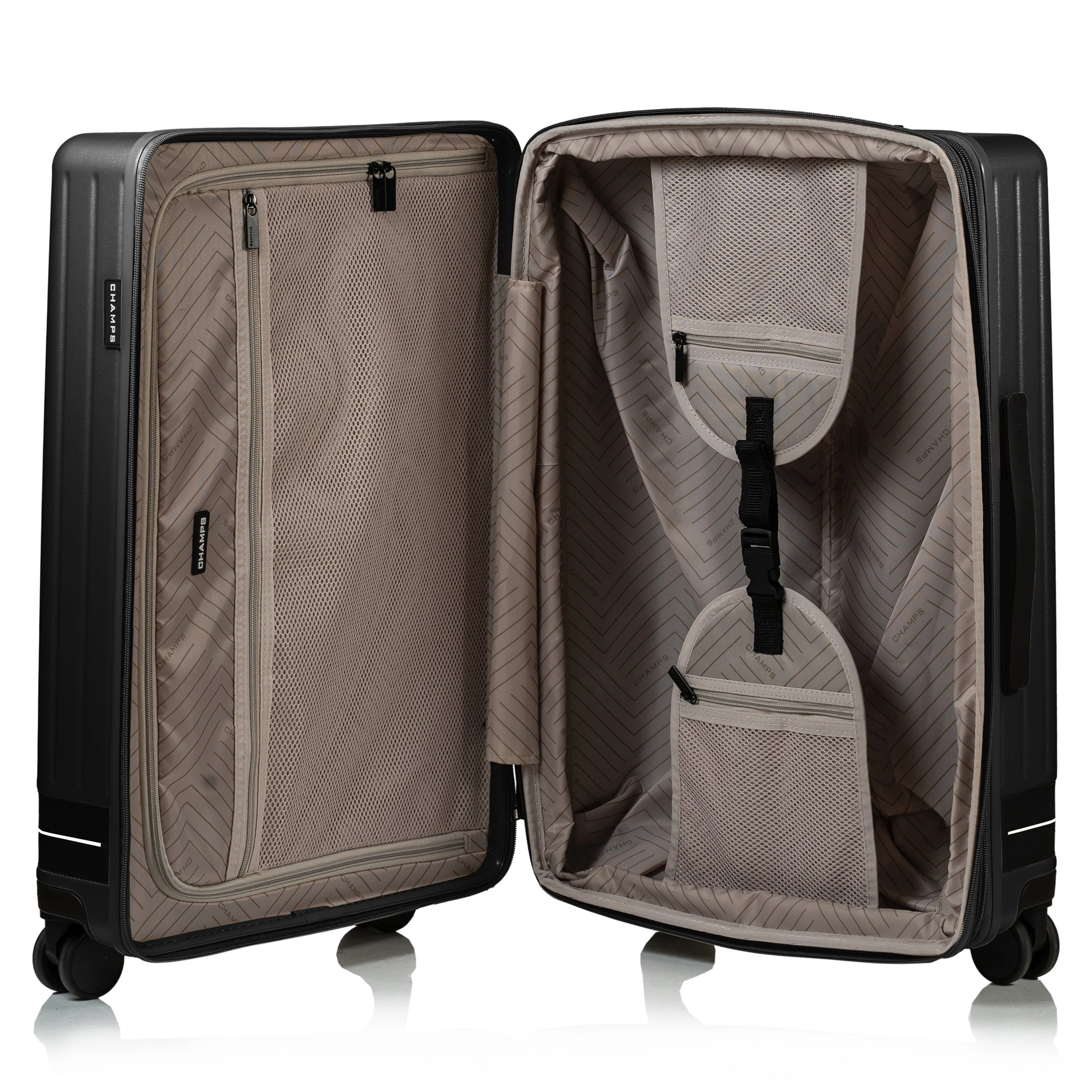 CHAMPS Fresh II Collection 3-piece Hardside Luggage Set