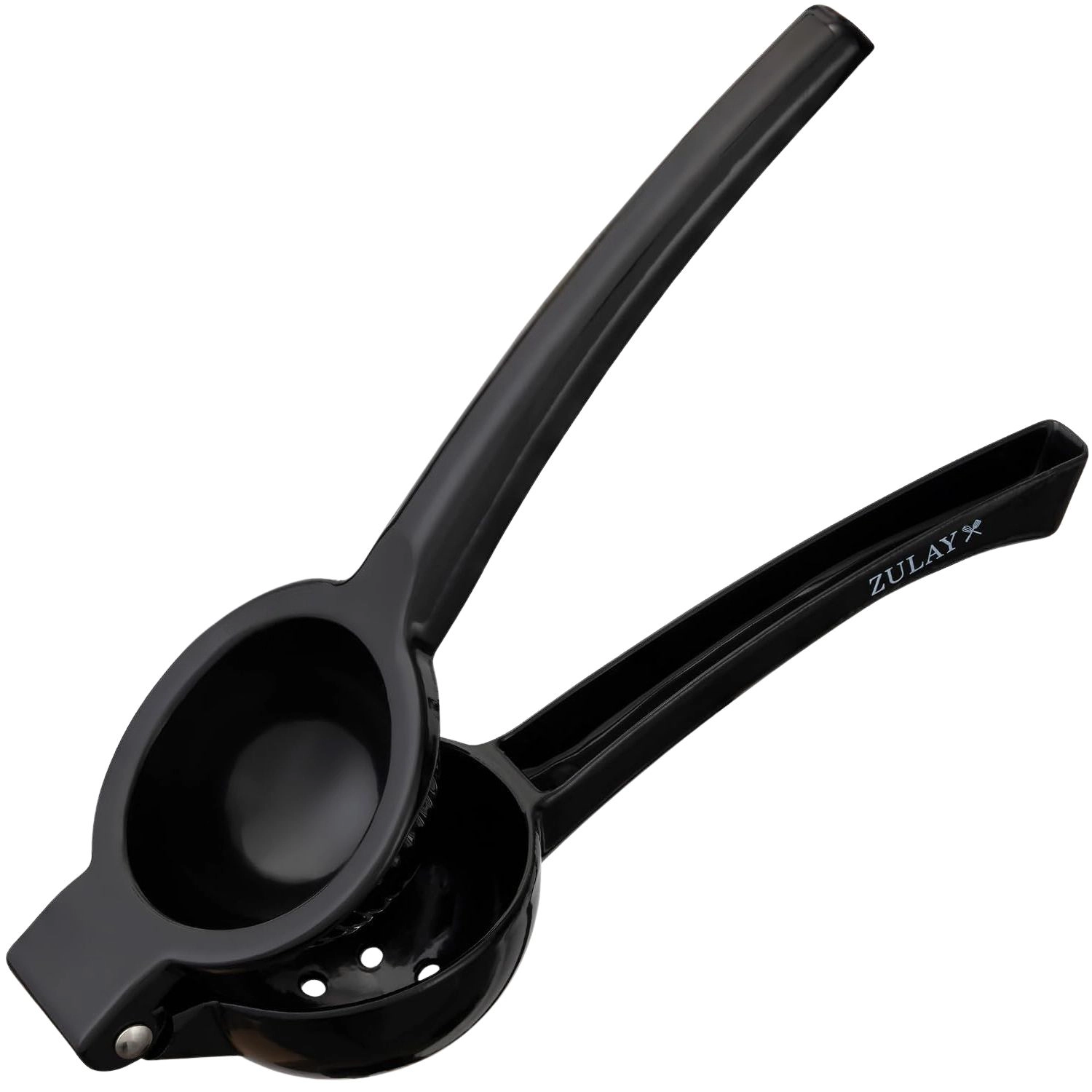 Zulay Kitchen Metal Lime Squeezer – Heavy-Duty Citrus Juicer for Maximum Juice Extraction