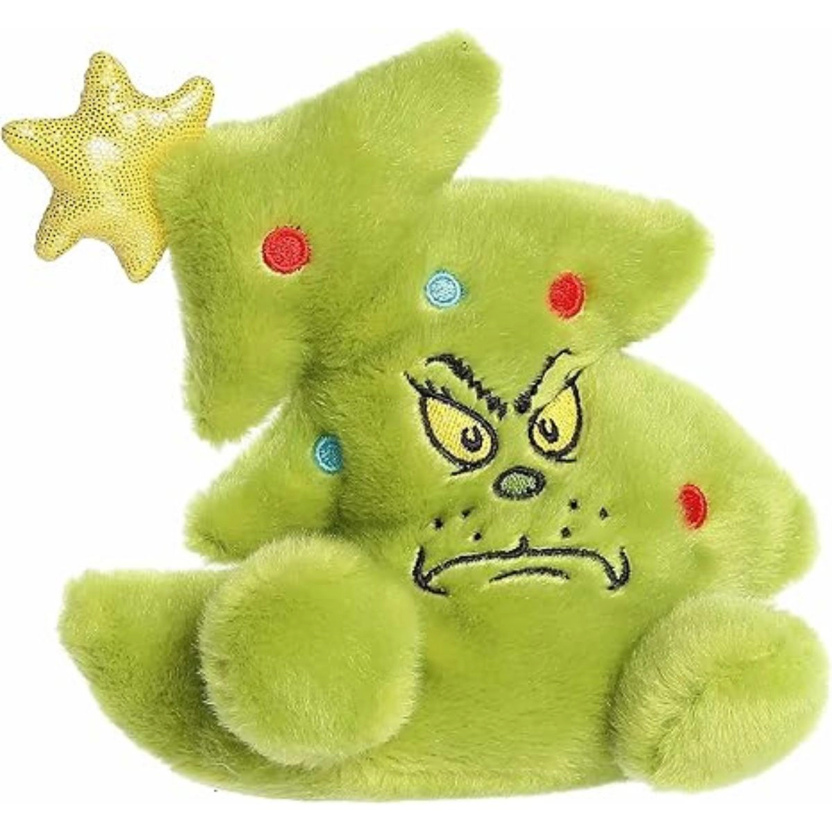 Aurora Palm Pals Grinch Tree 5-Inch Stuffed Animal Plush