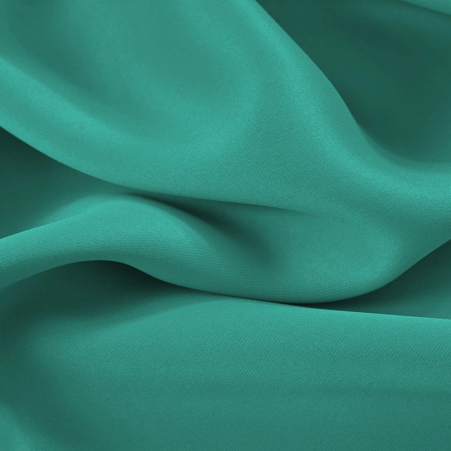 Kate Aurora 1 Piece Teal Room Darkening Grommet Top Window Curtain Panel