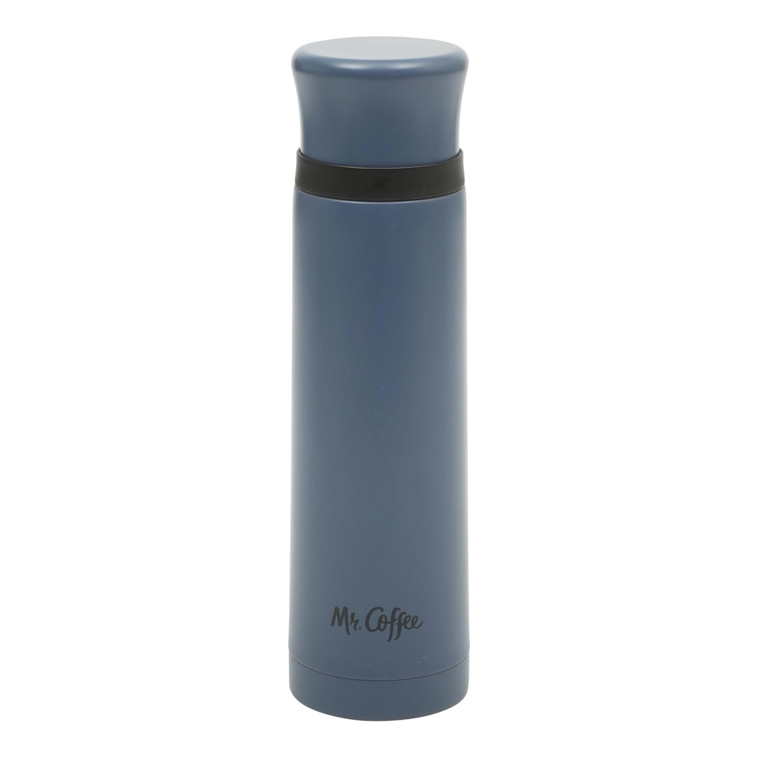 Mr. Coffee Silverleaf 23 oz Stainless Steel Double Wall Vacuum Insulated Travel Mug
