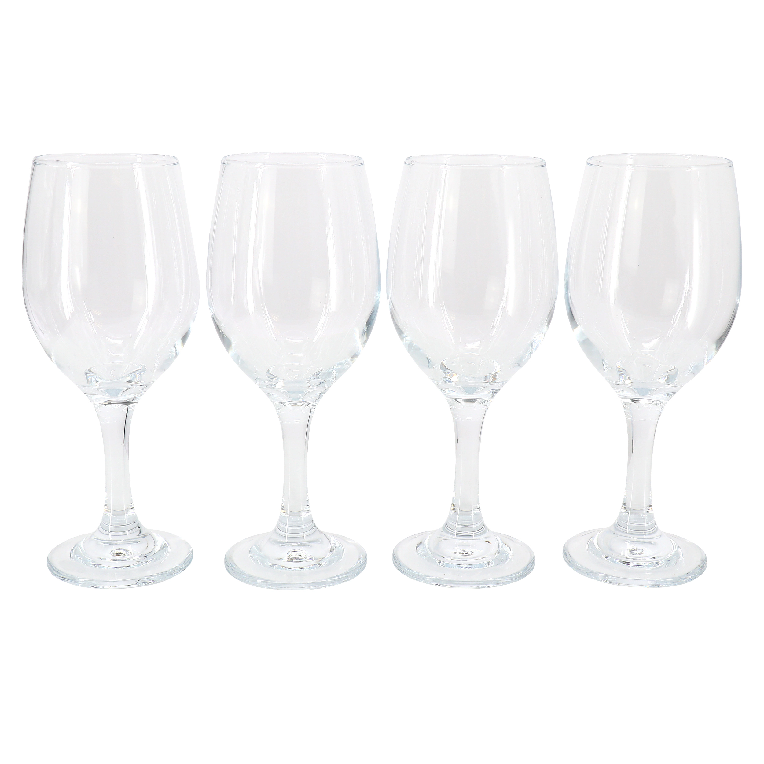 Gibson Home Belinni 4 Piece 14.2 Ounce Classic Wine Glass Set