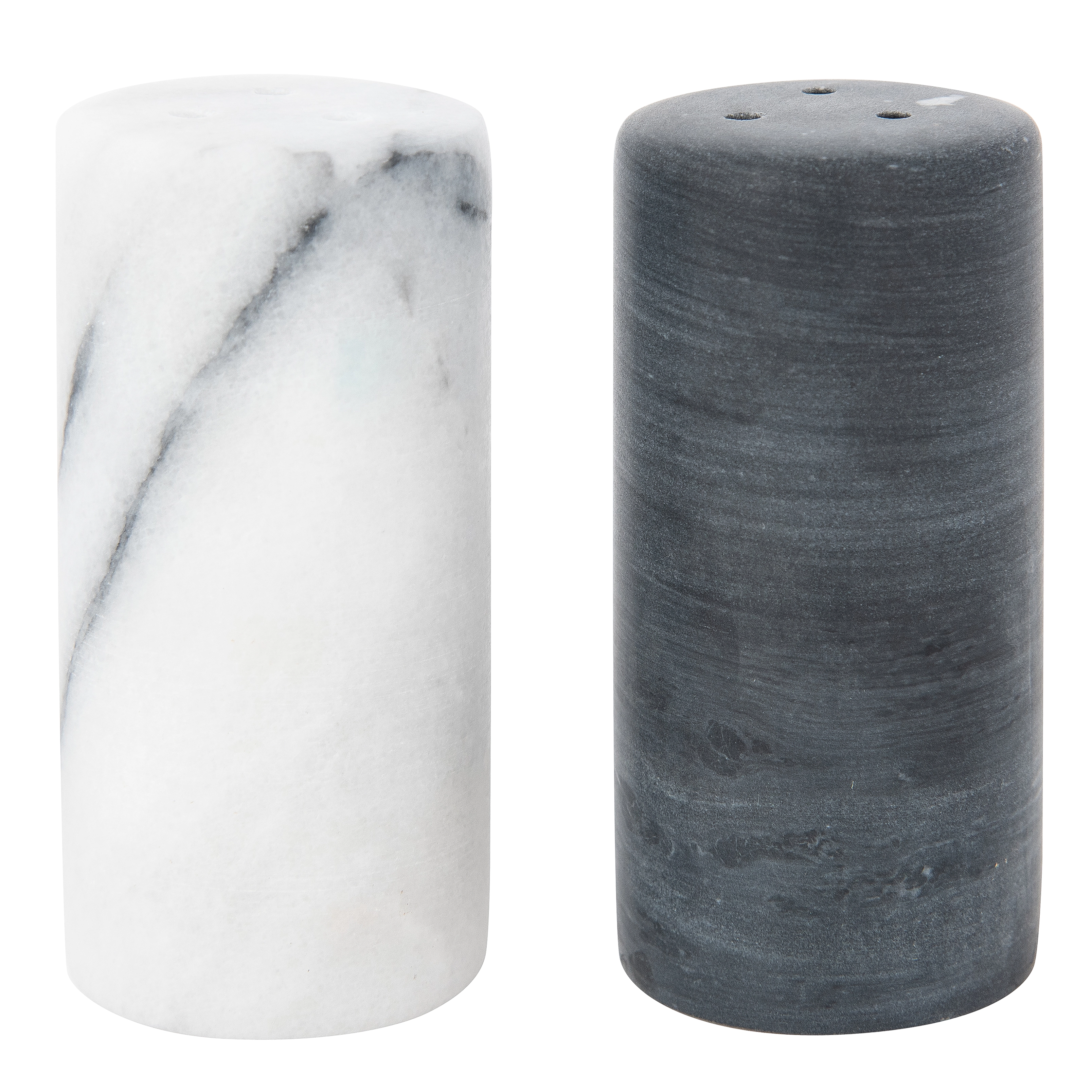 Saboga Home™ Marble Salt & Pepper Shaker Set