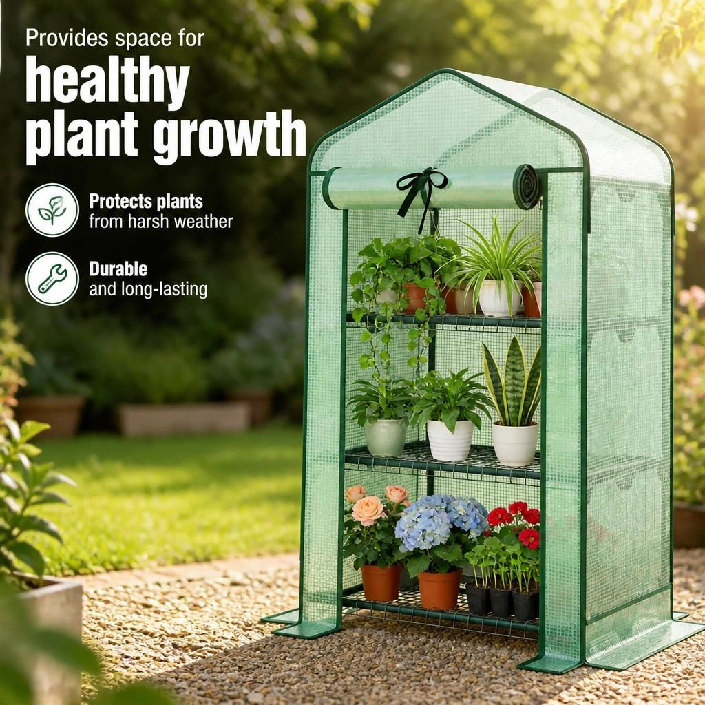 WOW PIONEER Compact Mini Walk-In Greenhouse