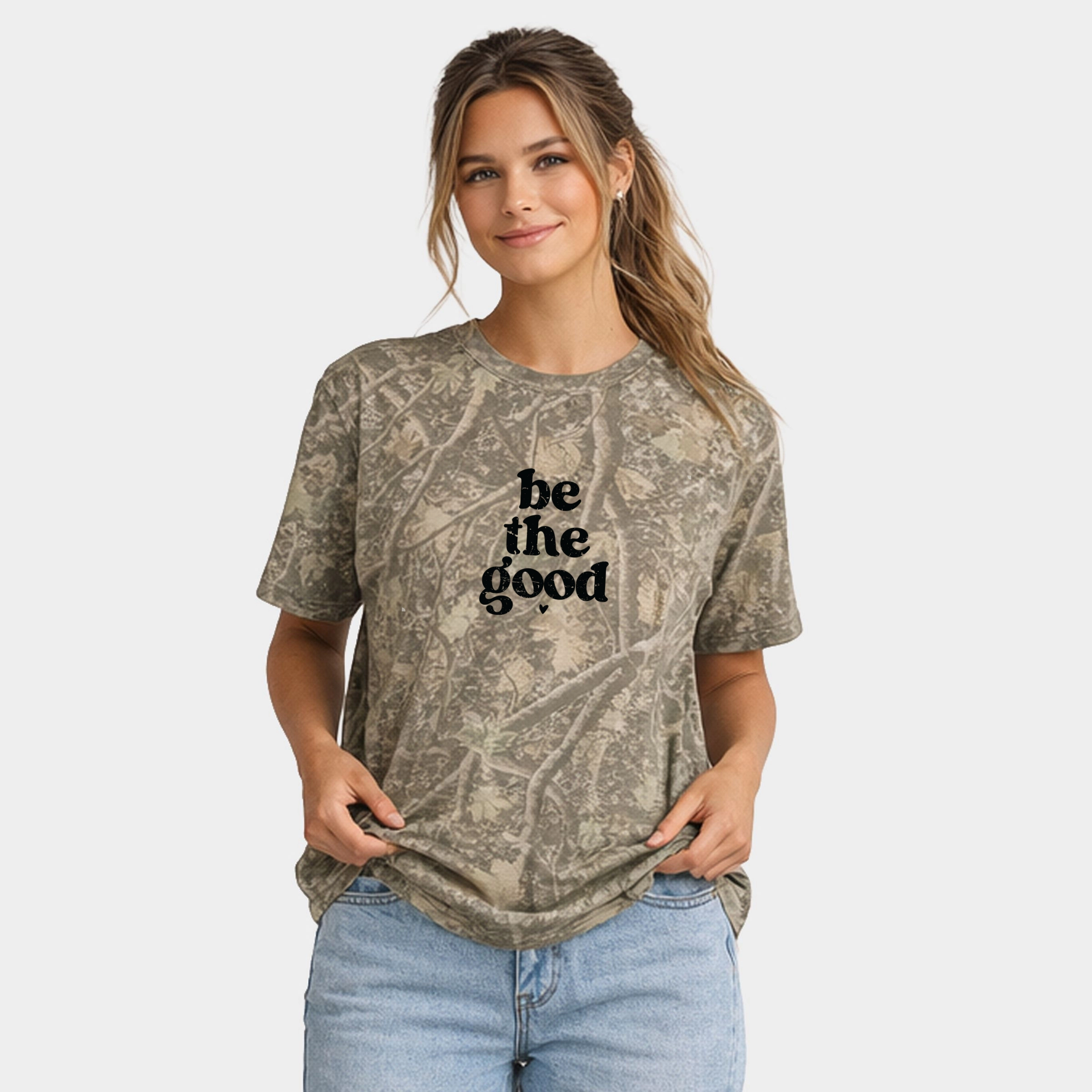 Simply Sage Market - Be The Good Heart Women's Heavyweight Crew