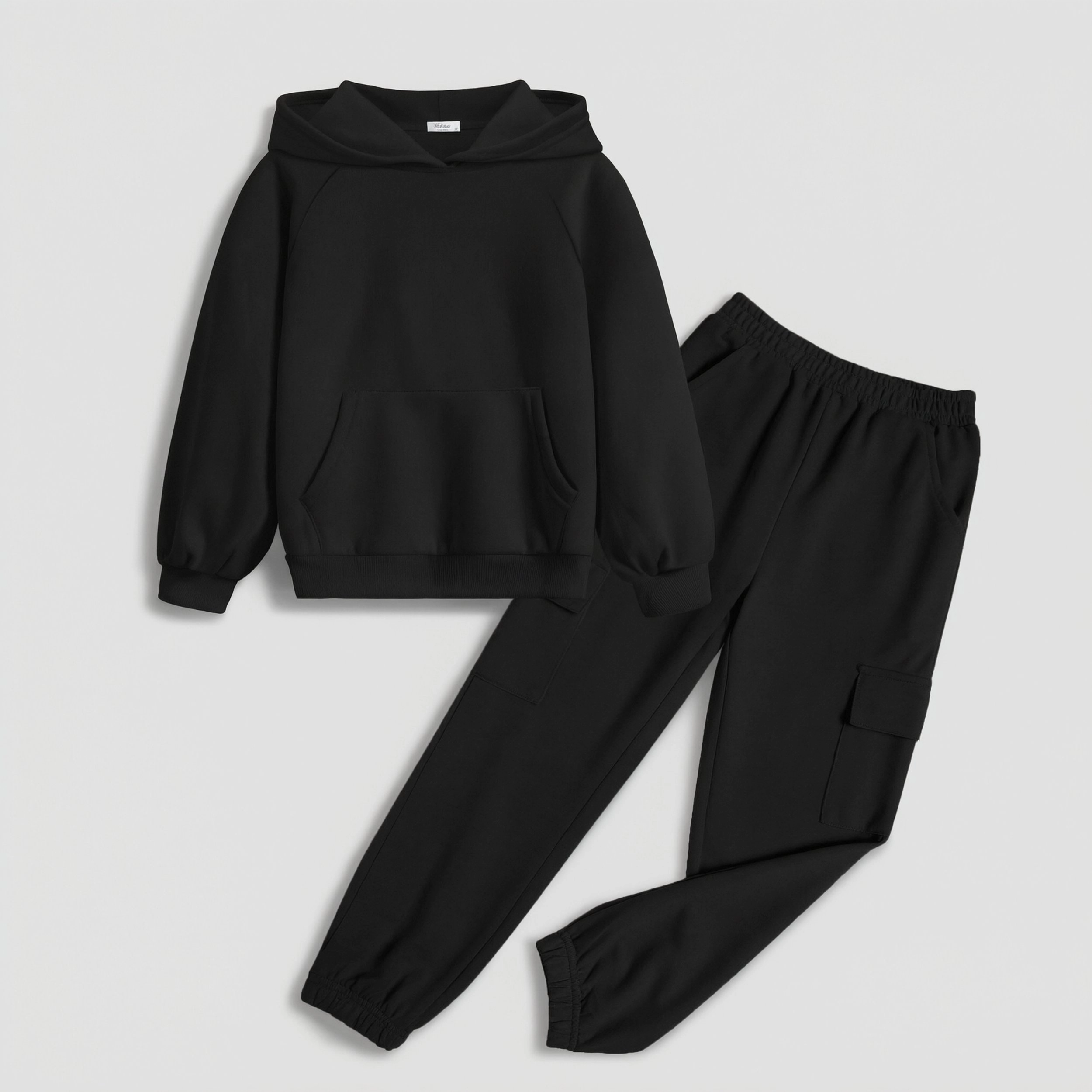Arshiner Girls Tracksuits Fall Piece Outfits Long Sleeve Pullover Hoodies And Sweatpants
