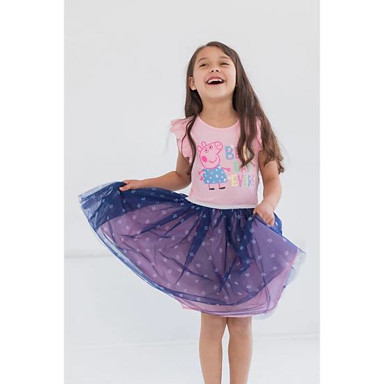 Peppa Pig Girls' Glitter Tutu Dress