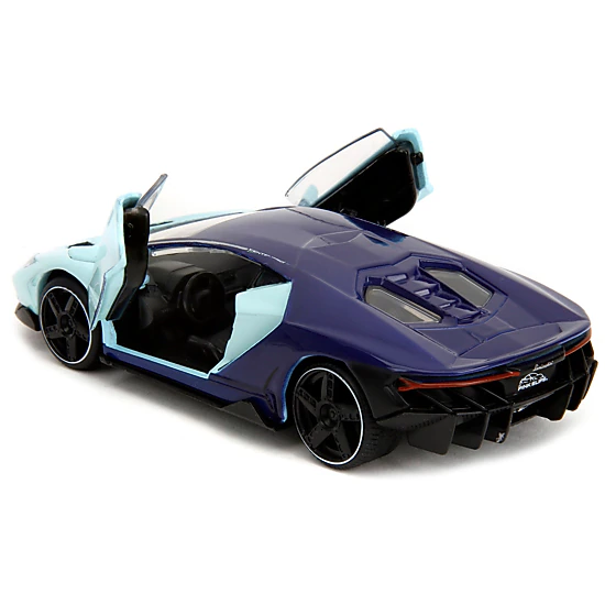 Jada Collectible Lamborghini Centenario Light Blue And Purple "Pink Slips" Series 1/32 Diecast Model Car