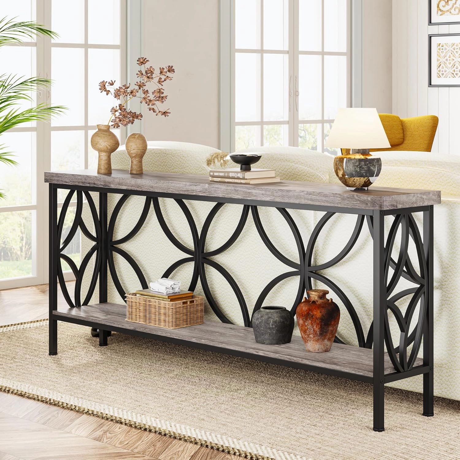 Tribesigns 2-Tier Console Table