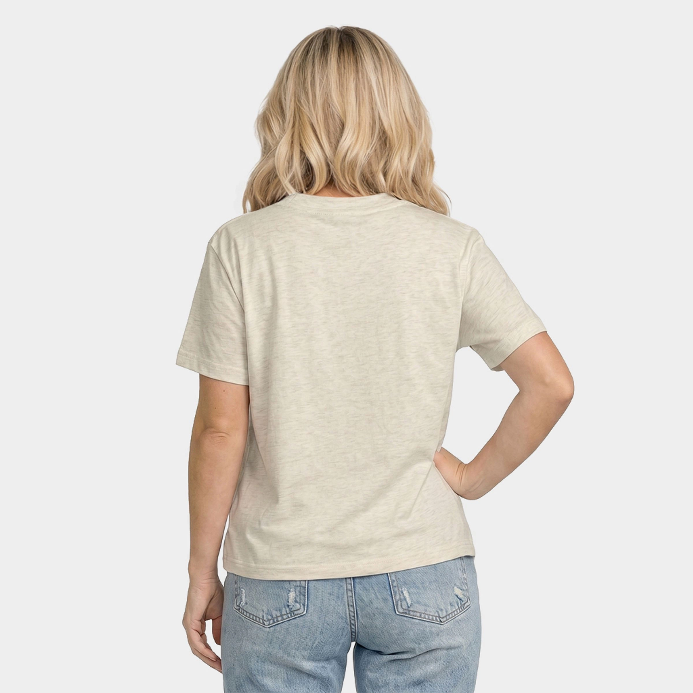 Simply Sage Market - Women's Relaxed Boxy Tee Game Day Outlined Distressed
