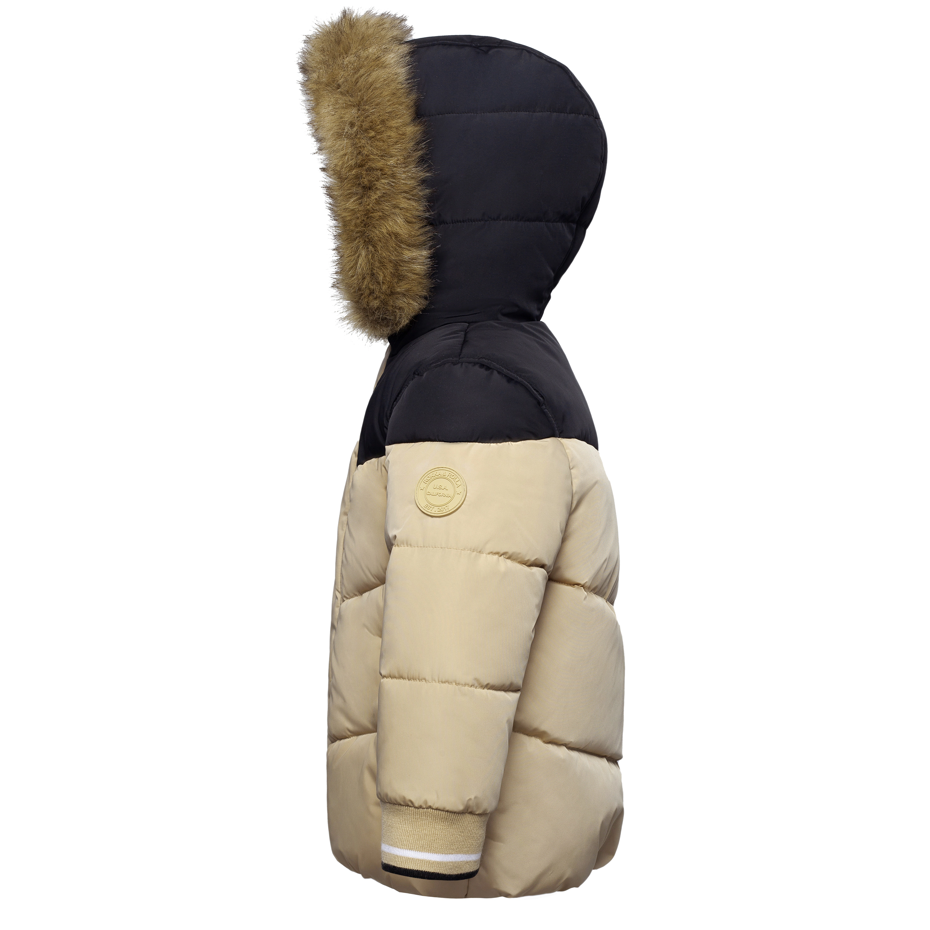 Rokka&Rolla Toddler Boys Heavy Winter Coat