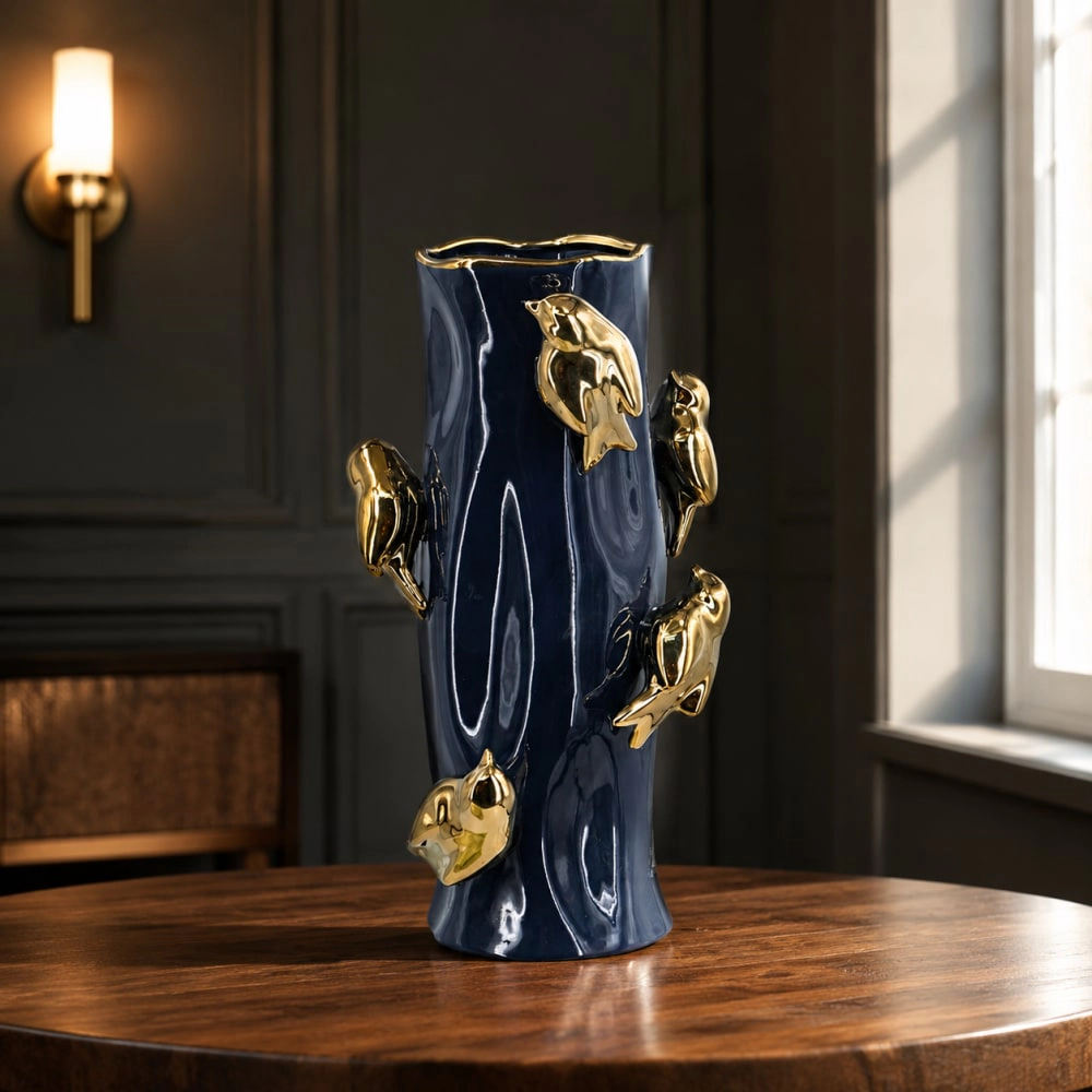 Toemoa Decorative Ceramic Flower Vase