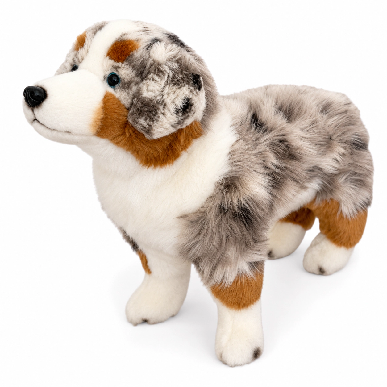 Auswella Plush® Shep 22-Inch Standing Australian Shepherd Plush Dog