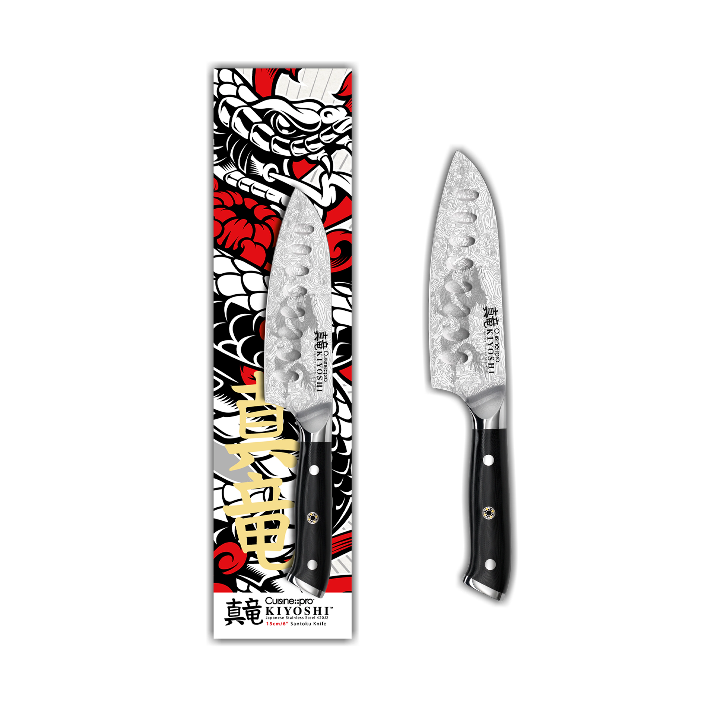 Cuisine::pro® KIYOSHI® Santoku Knife 6"