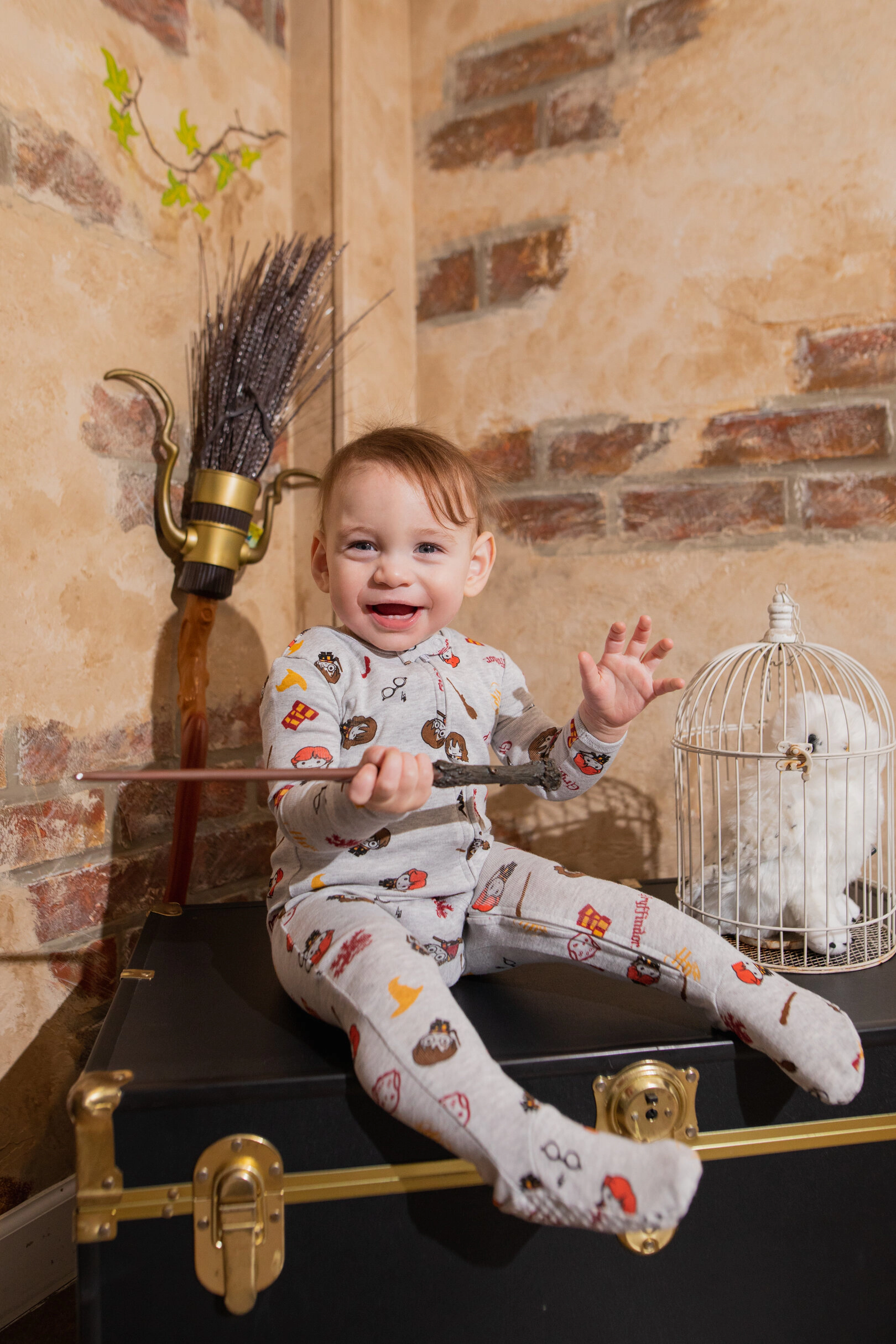 Harry Potter Baby 2-Pack Footed One-Piece Sleep N' Play