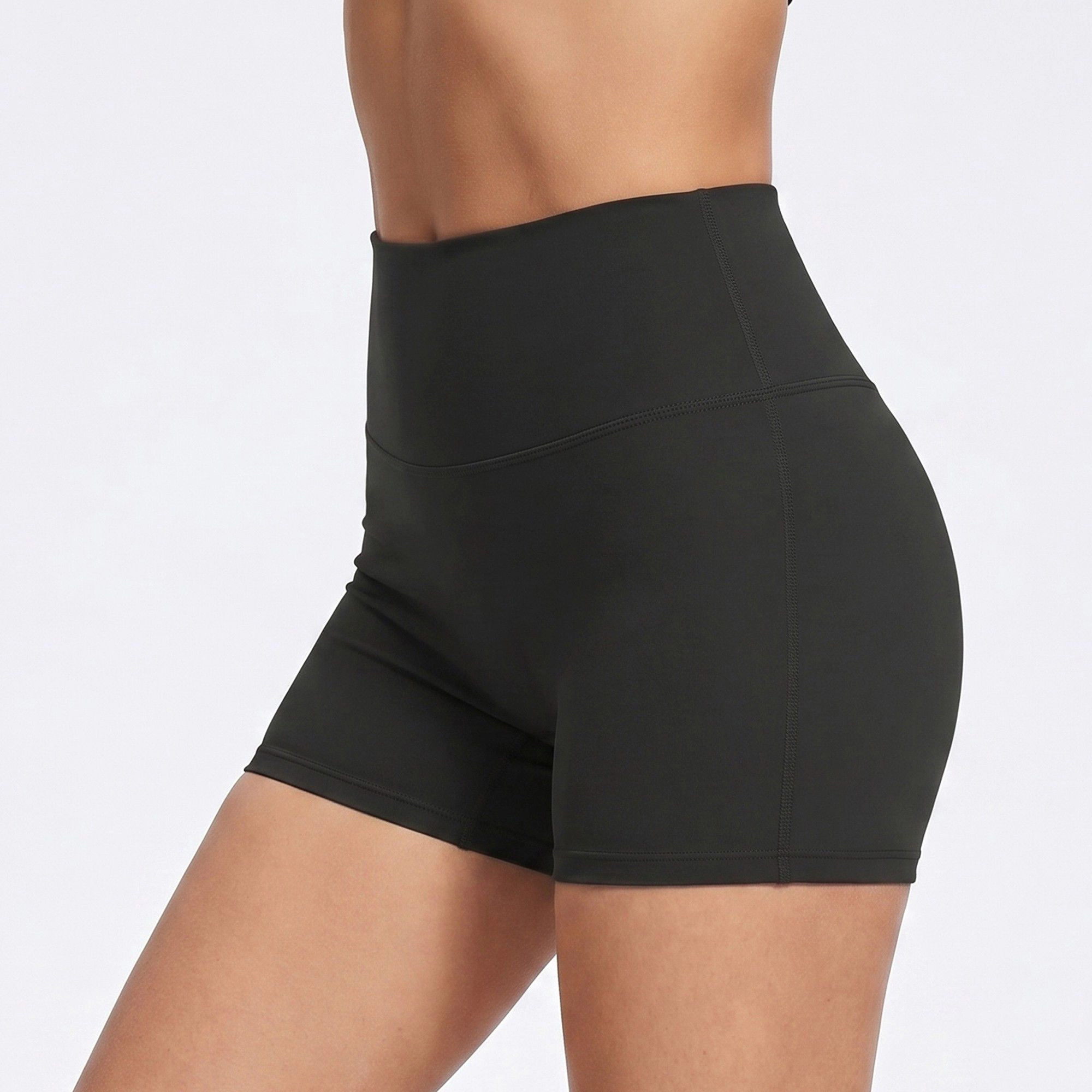 Anna-Kaci Women's High Waisted Butt Lifting Yoga Activewear Shorts