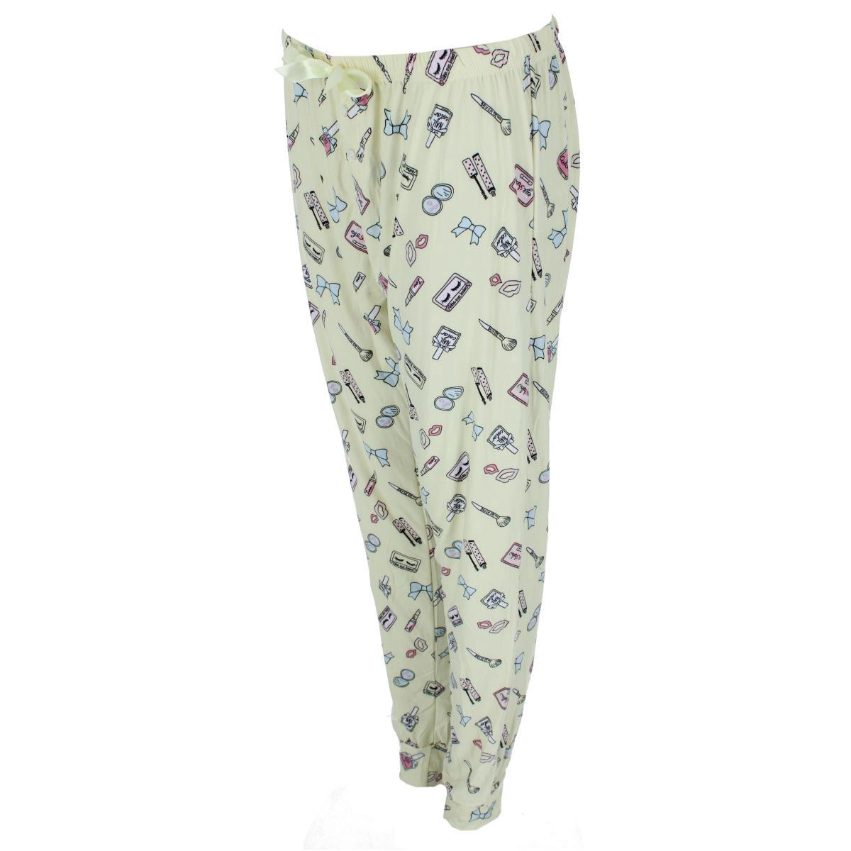 Saturdaze Women's Plus Makeup Jogger Lounge Pants