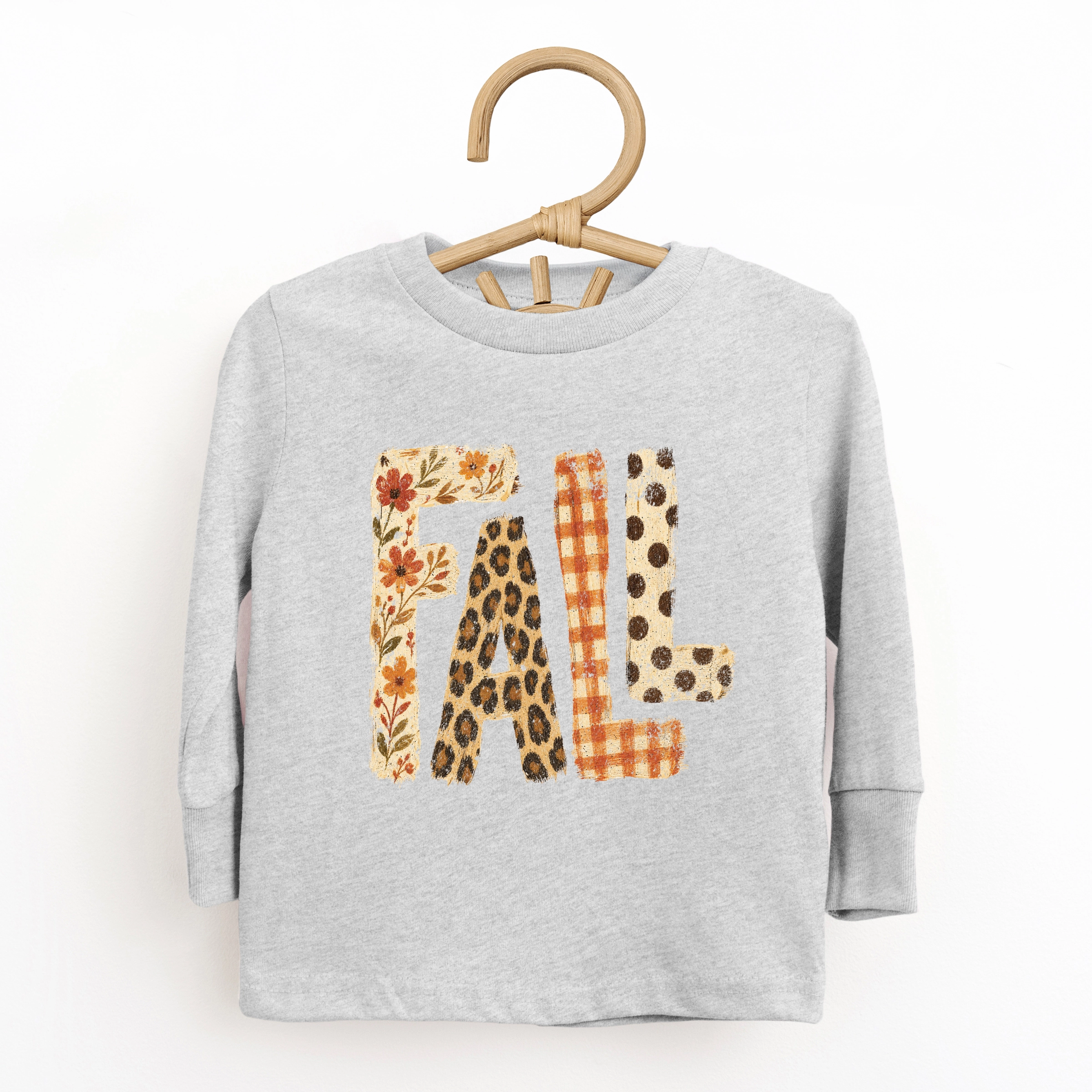 The Juniper Shop - Toddler Long Sleeve Graphic Tee Fall Bold Patterns
