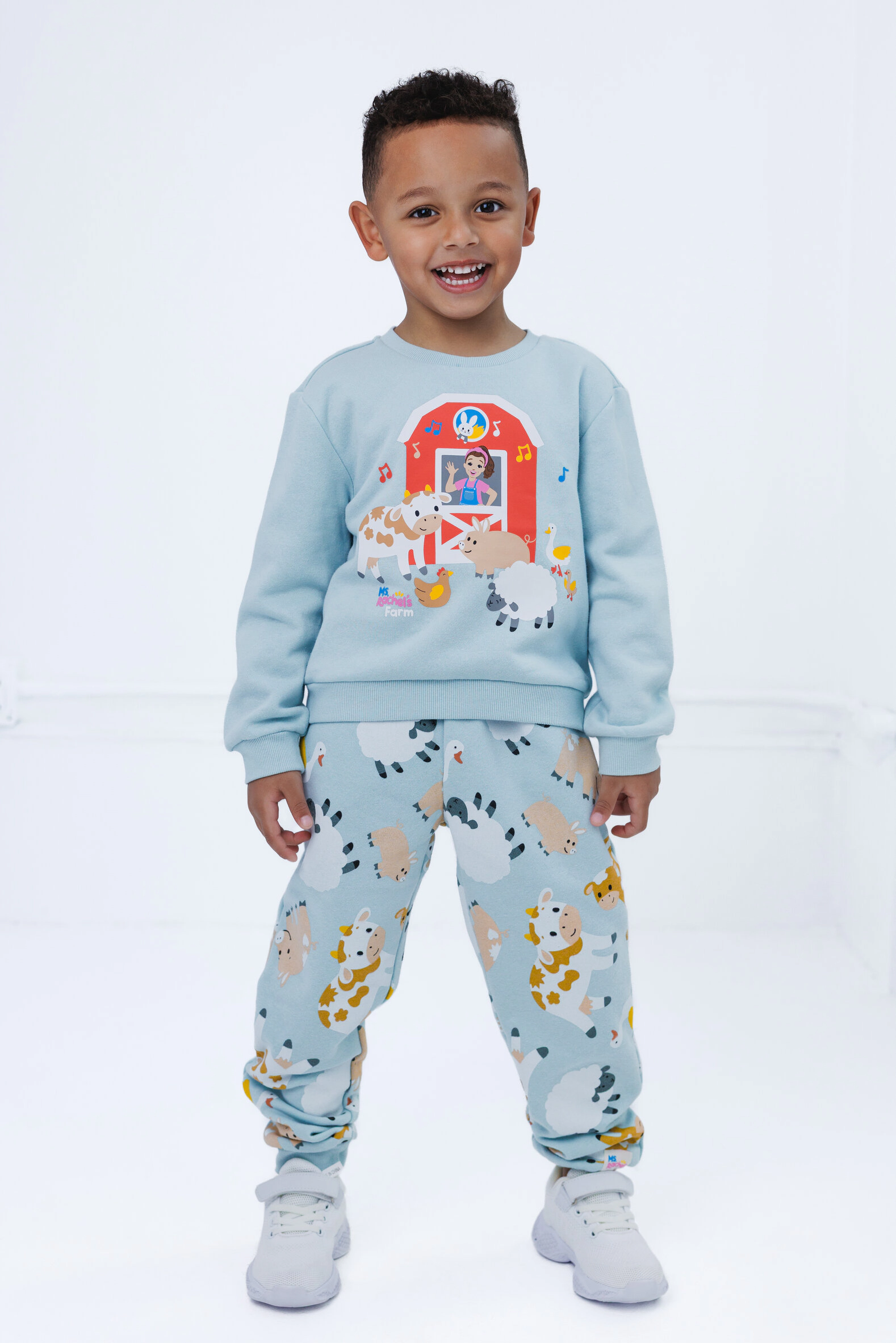 Ms. Rachel 2-Piece Fleece Sweatshirt and Joggers Set