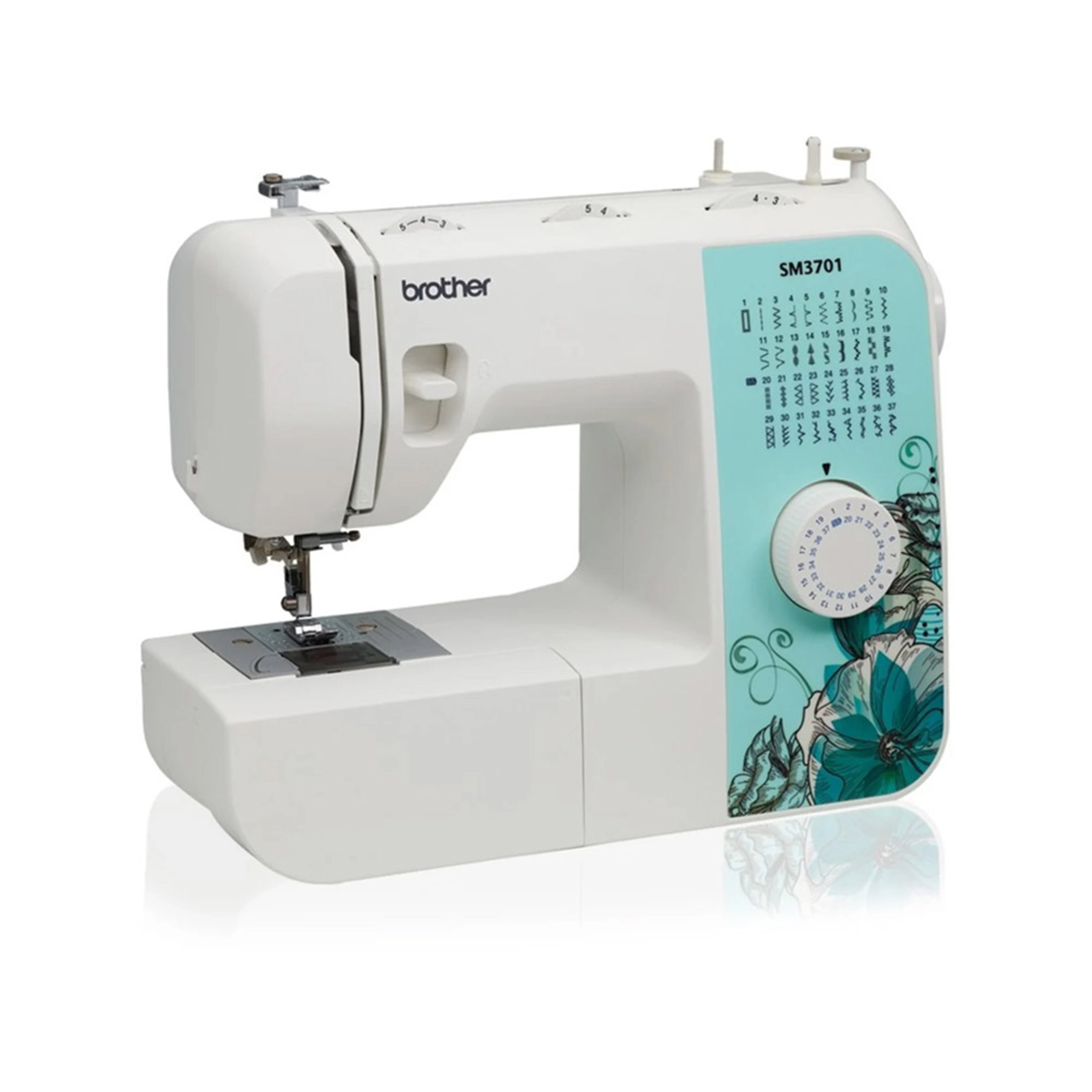 Brother Electric Sewing Machine with 37 Built-In Stitches and  Automatic Threading