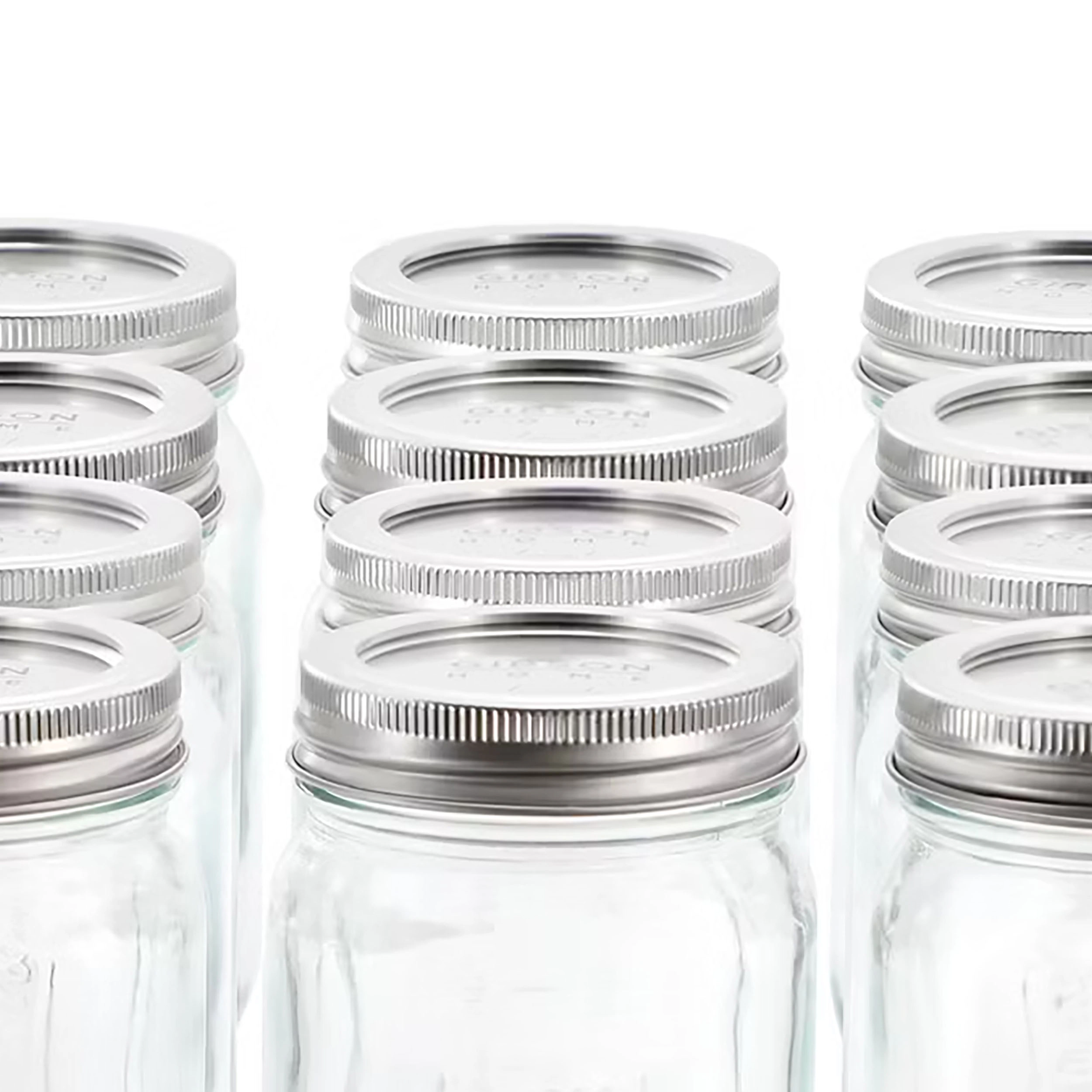 Gibson Home Market Preserves 12-Piece Canning Lids and Bands Set