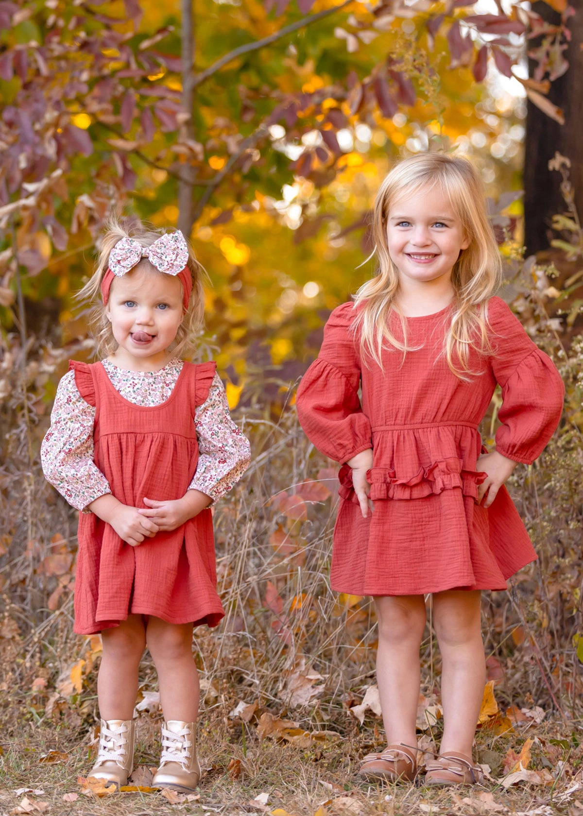 Mabel and Honey Sunset Picnic Cotton Gauze Dress