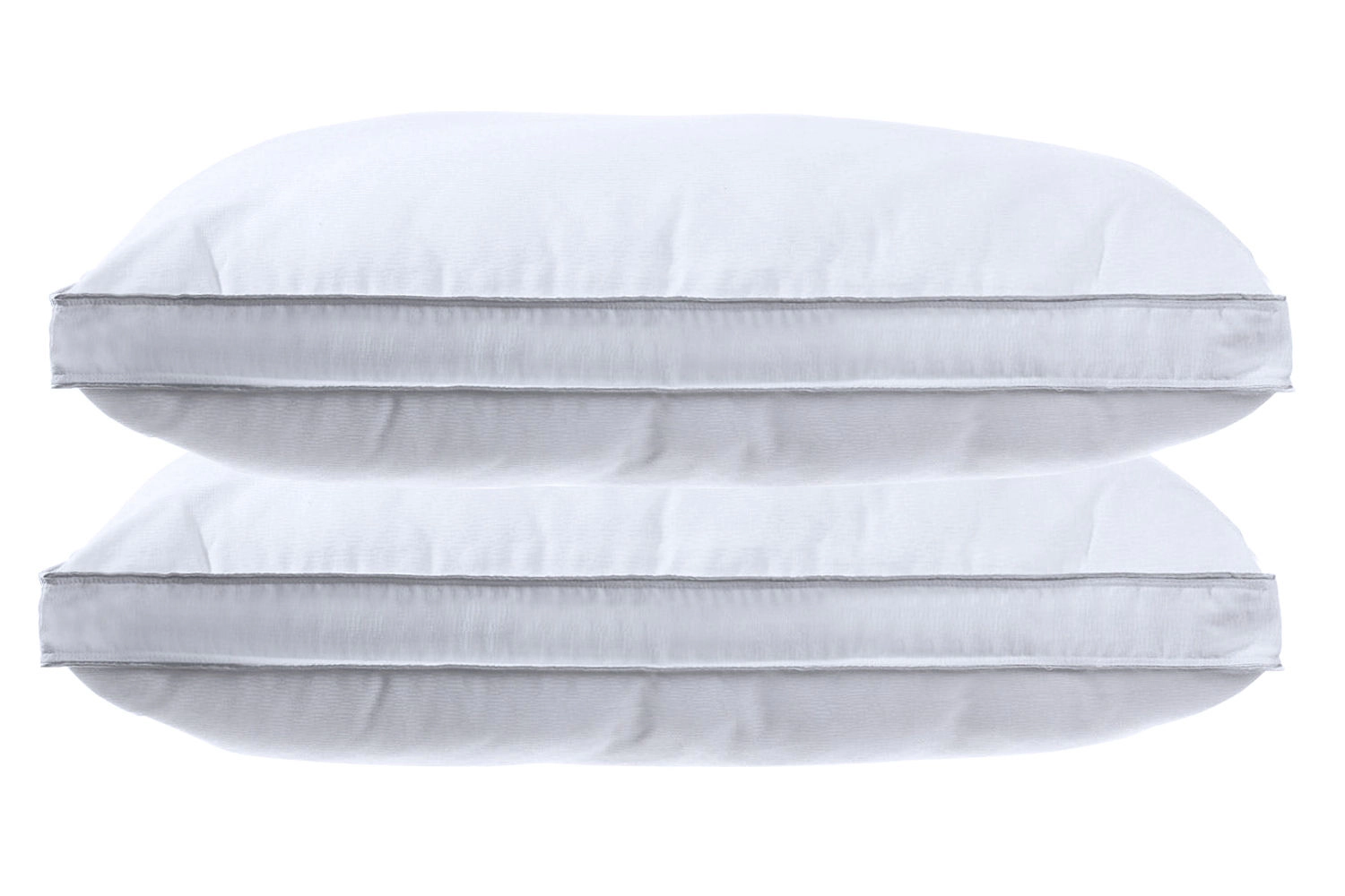 HSH Dream 300 TC Cotton Gusseted Pillows – Supportive Down Alternative Bed Pillows