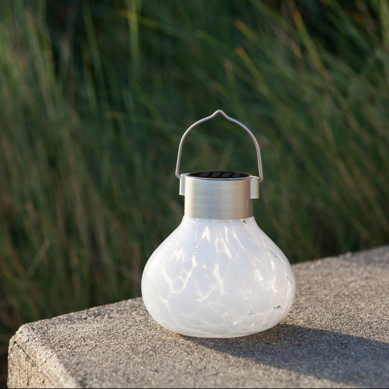 Allsop Home & Garden Solar Tea Lantern Handblown Glass 3 pack