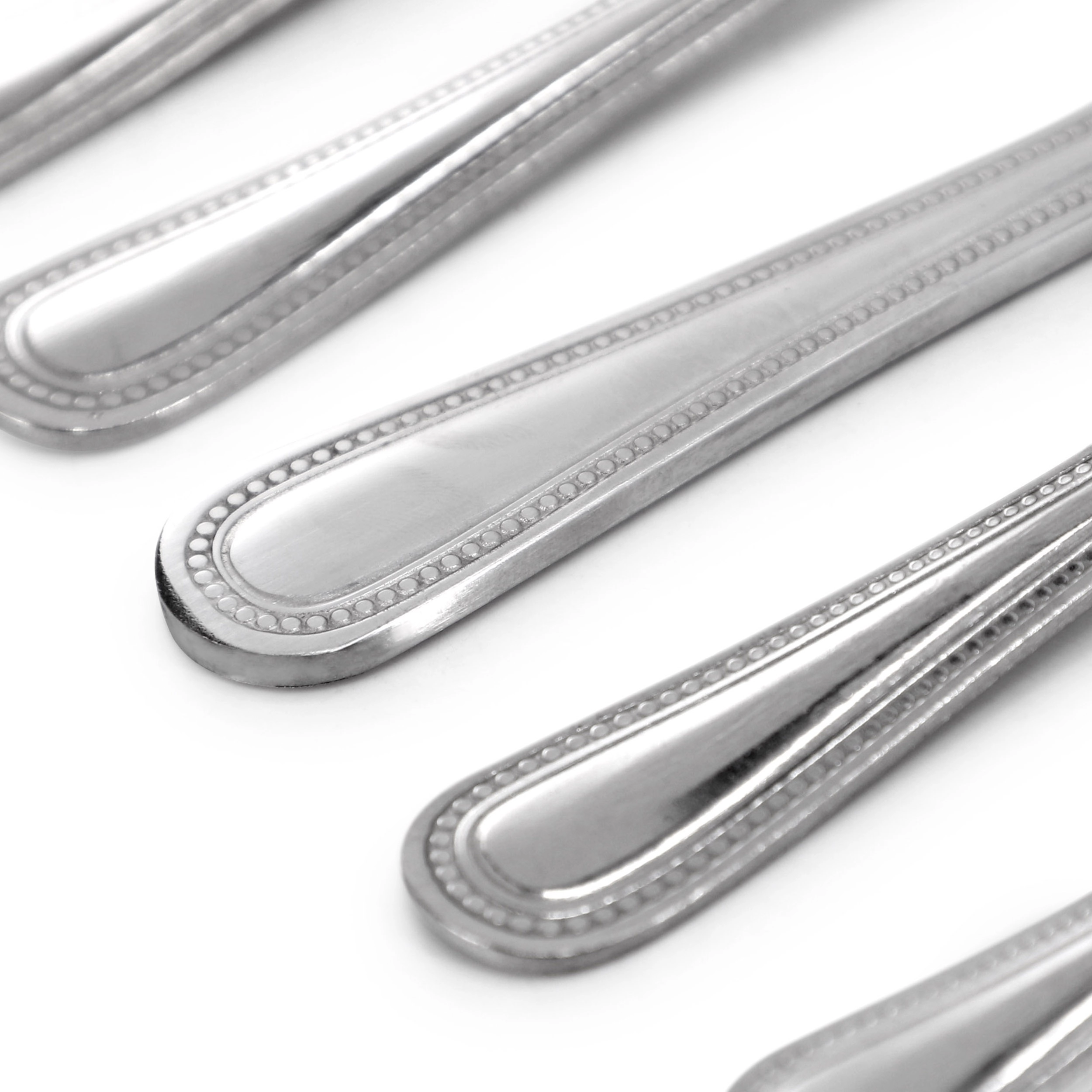 Gibson Home 87 Piece Stainless Steel Flatware and Serving Utensil Set in Silver