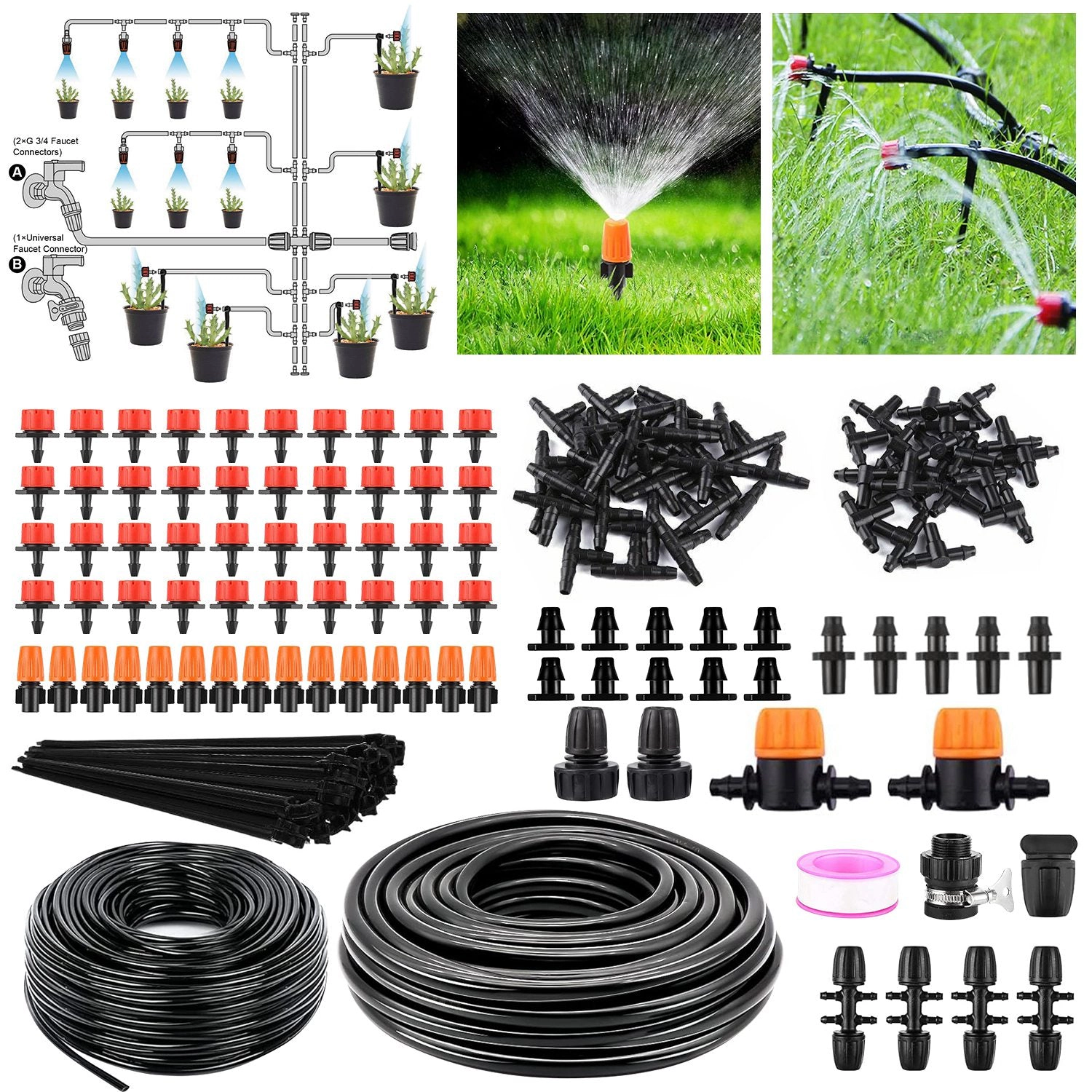 GBruno Automatic Drip Irrigation System Kit