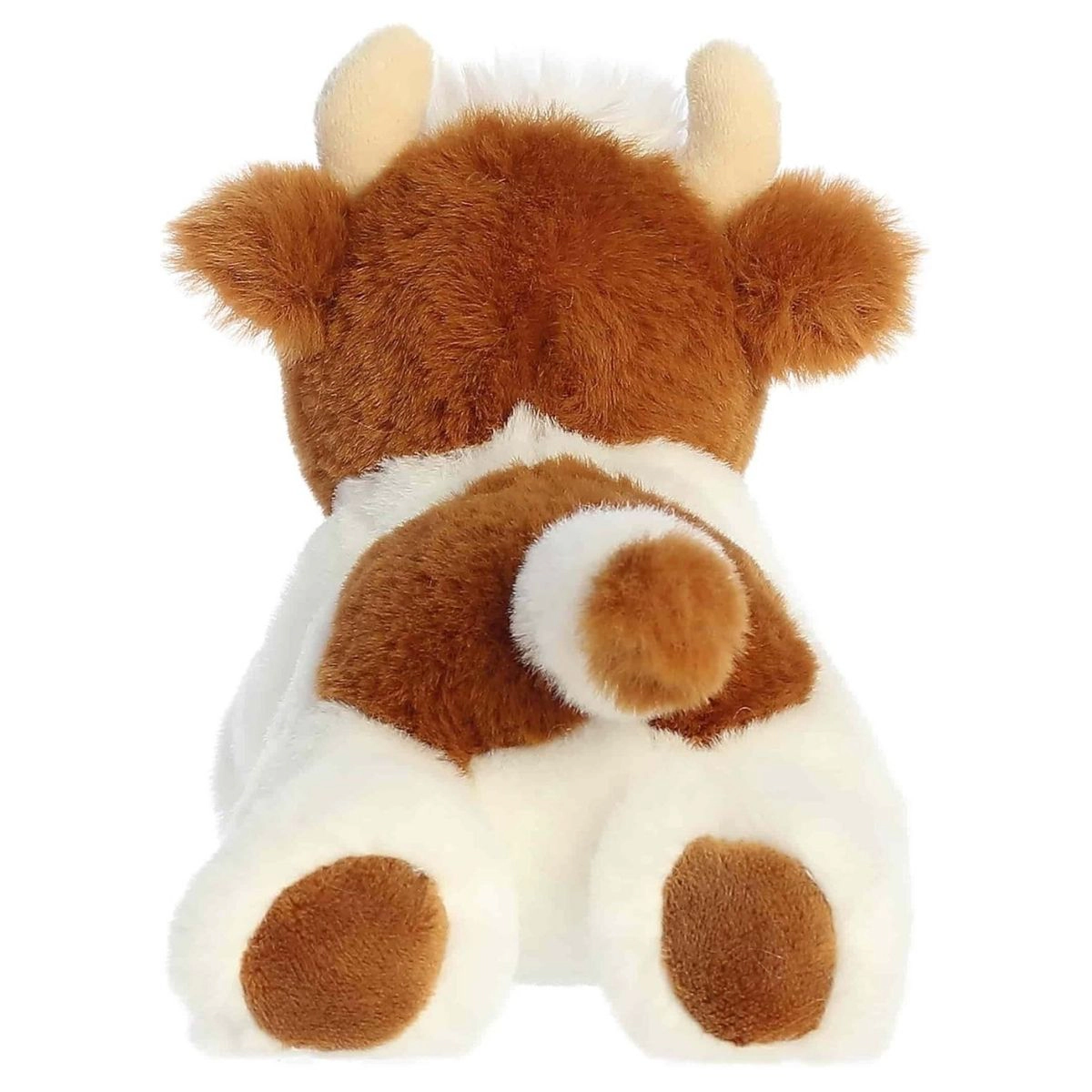 Aurora Mini Flopsie Grazy Guernsey Cow 8-Inch Stuffed Animal Plush