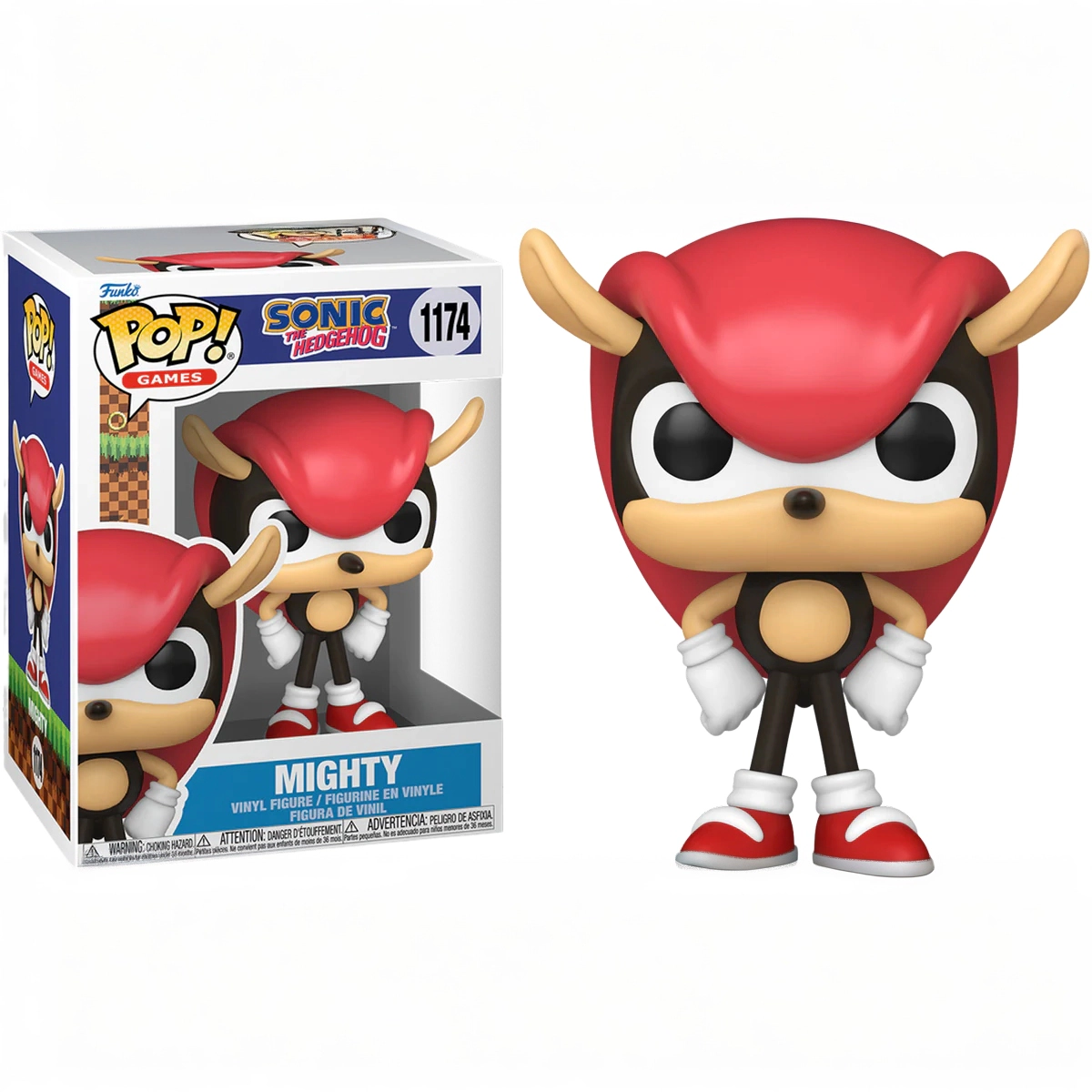 Funko Pop! Sonic the Hedgehog: Mighty # 1174
