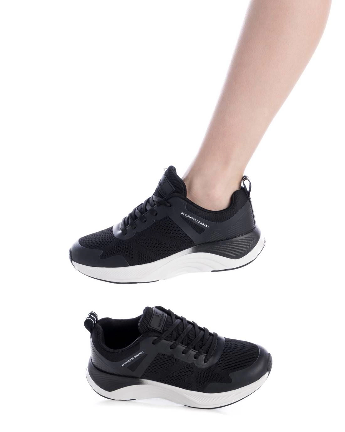 XTI Women's Sneakers Casual Round-Toe Flat